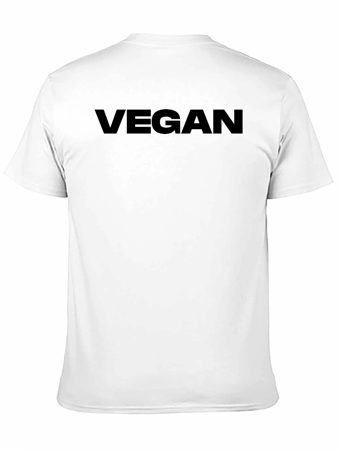 Vegan Statement Tee - Black
