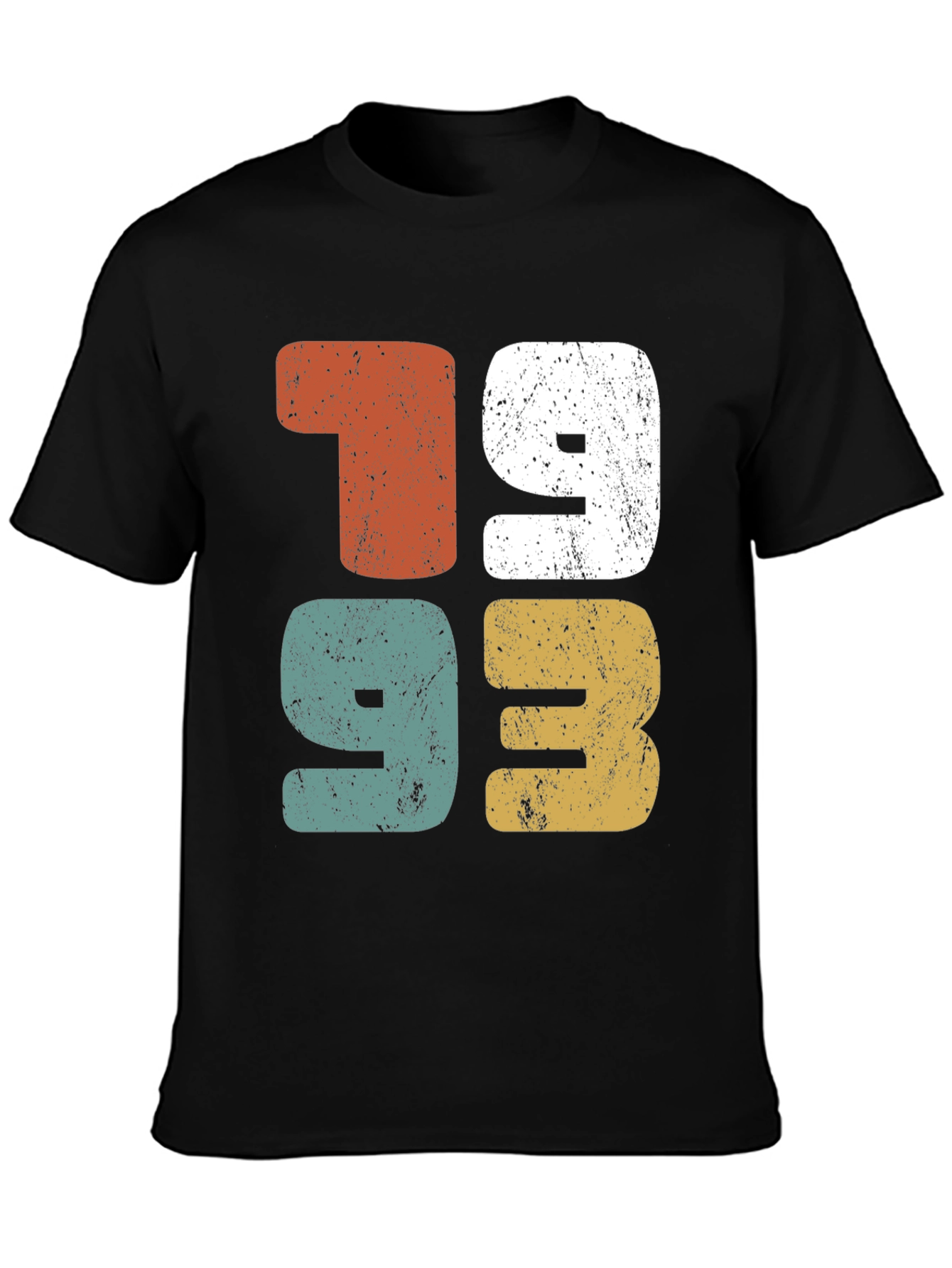 Retro 1993 T-Shirt - Vintage Style Birthday Tee