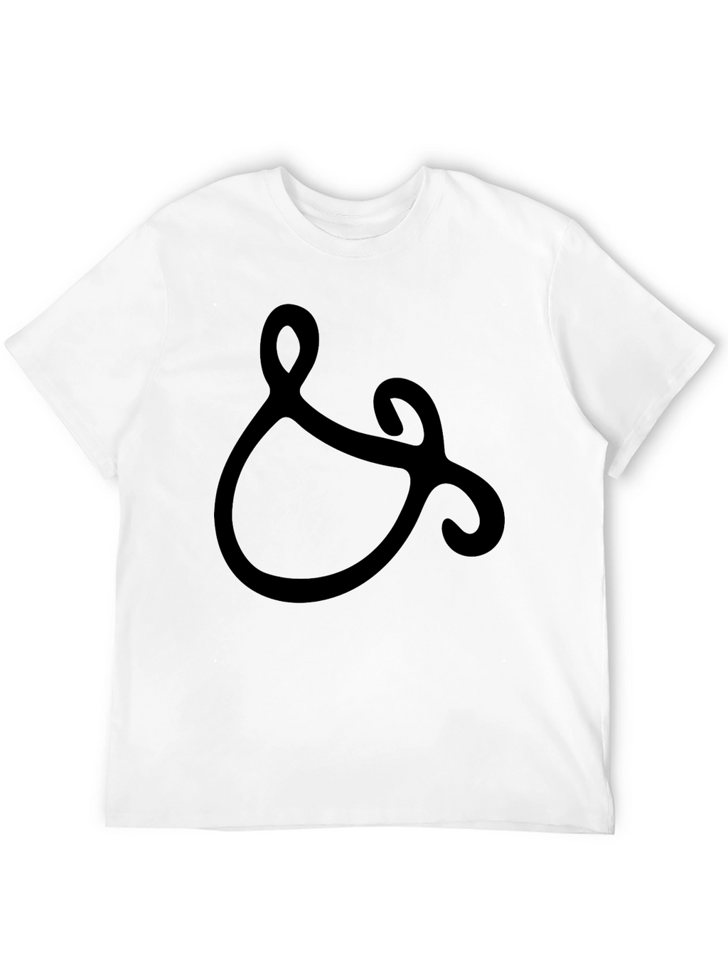 Ampersand Graphic Black T-Shirt - Minimalist Design