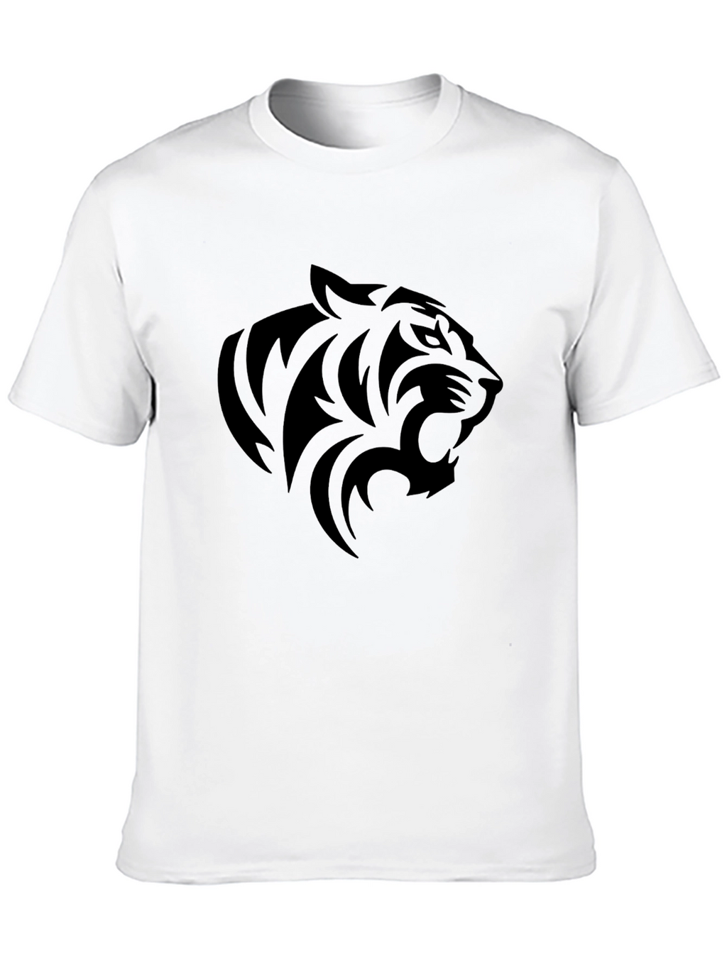 Black Tiger Graphic Tee - Stylish Mens T-Shirt
