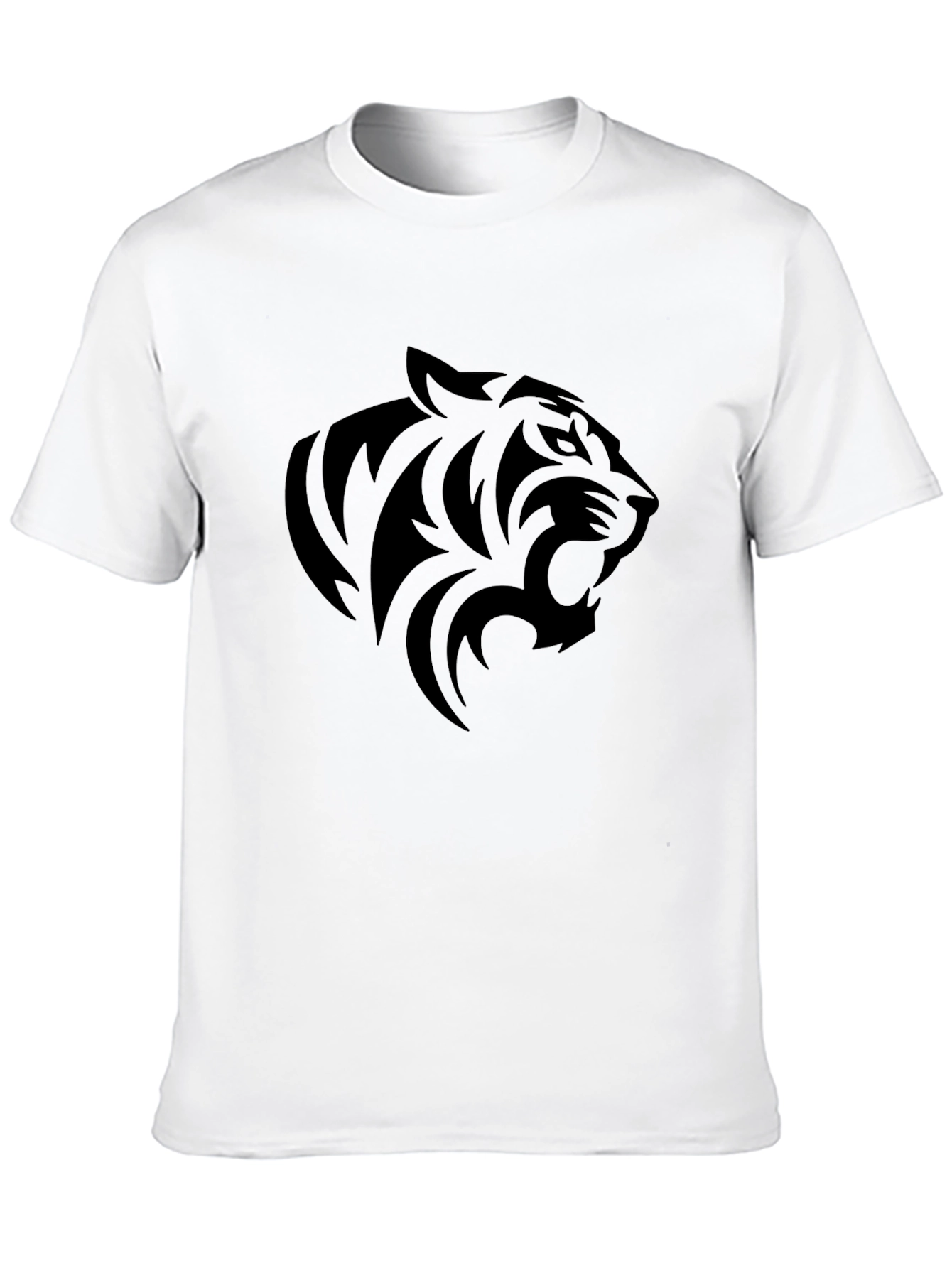 Black Tiger Graphic Tee - Stylish Mens T-Shirt
