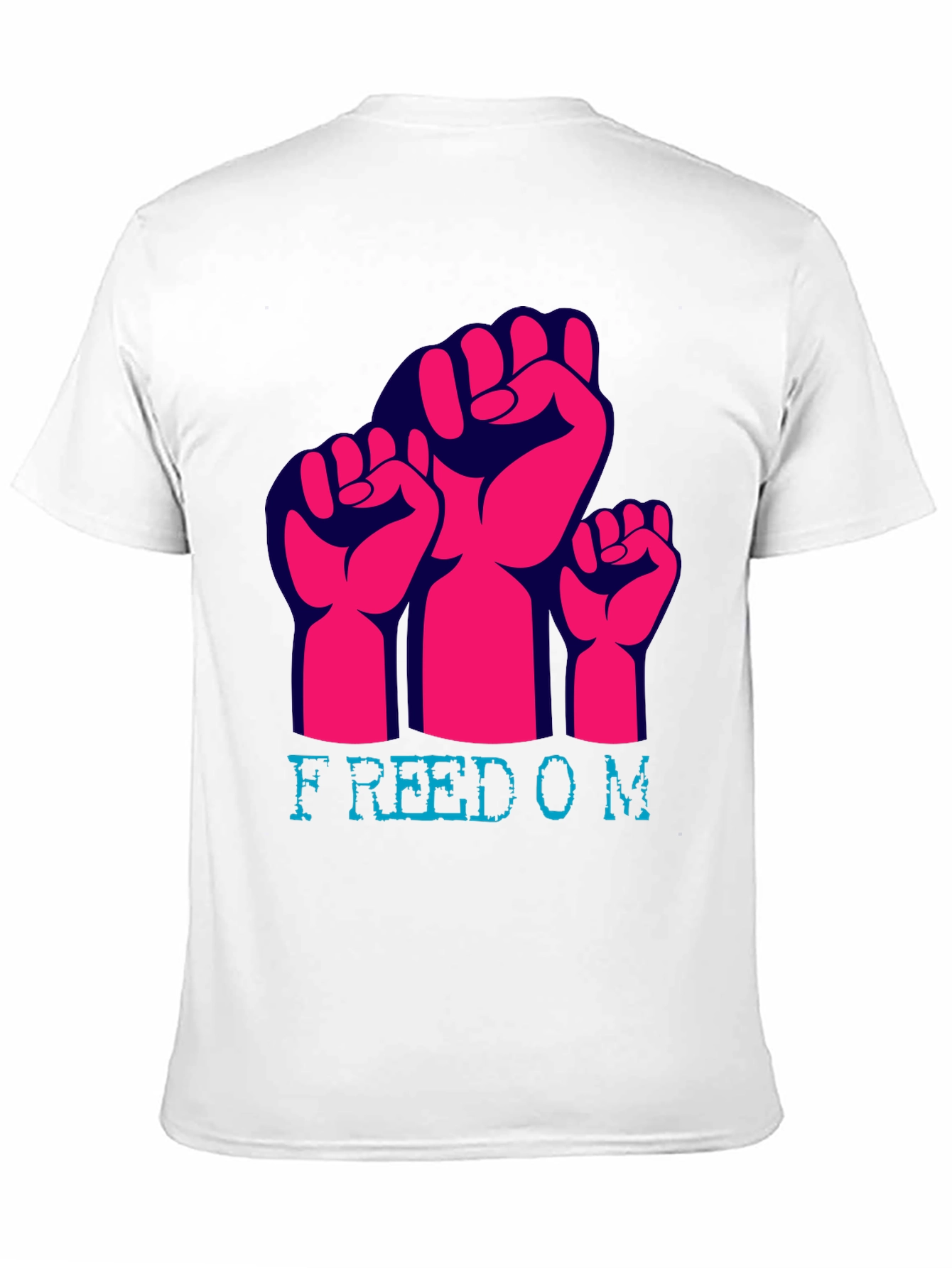 Freedom Fist Graphic Tee - Black