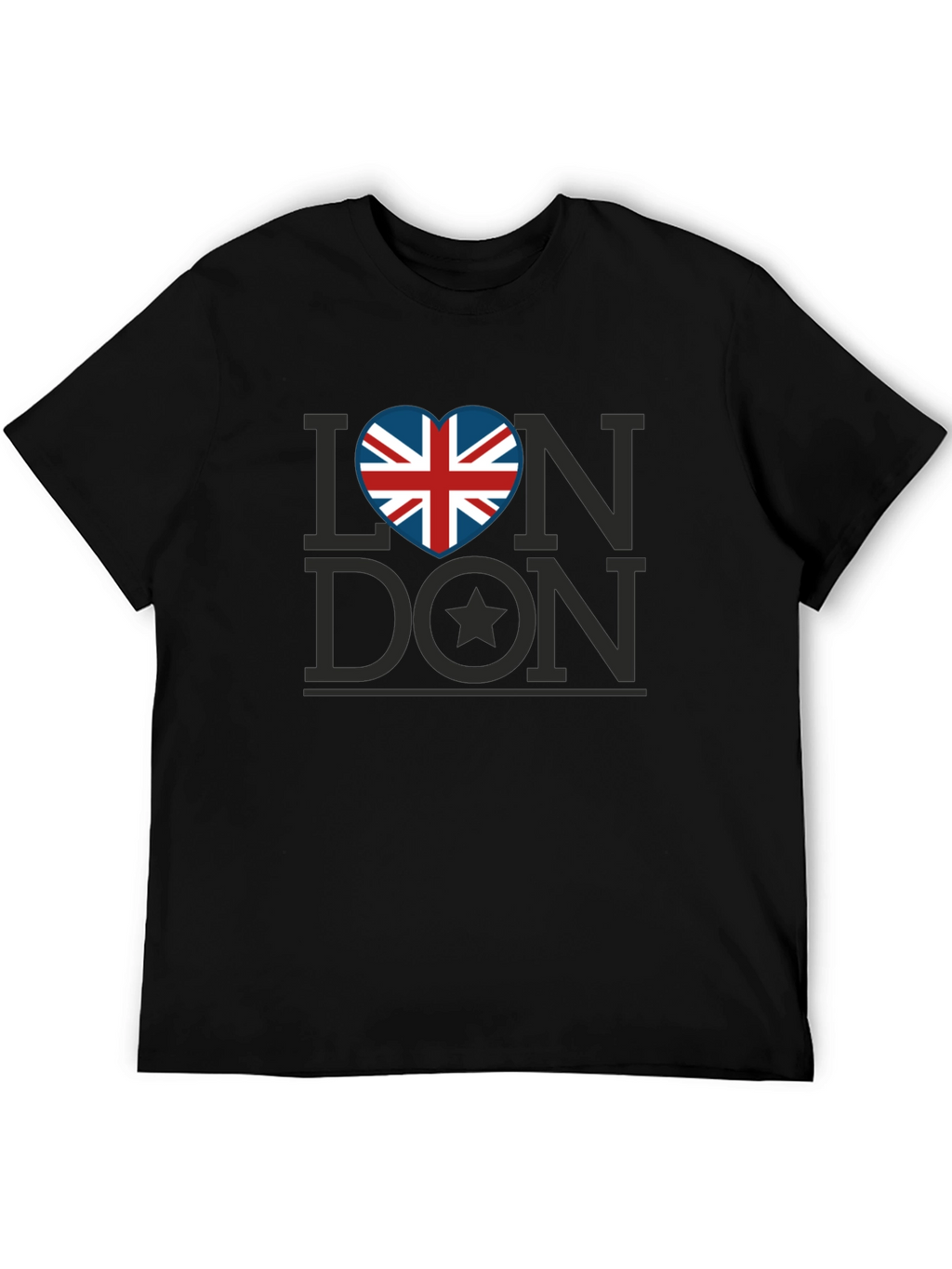 I Heart London Union Jack Graphic Tee