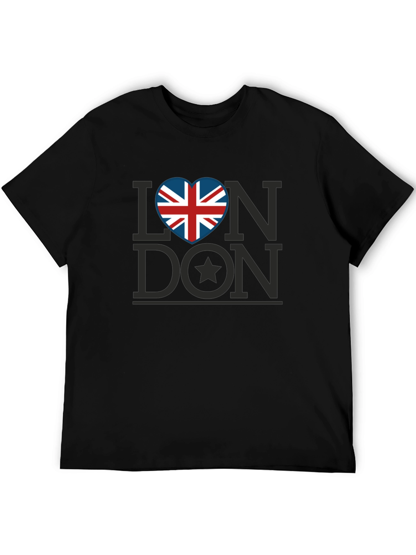 I Heart London Union Jack Graphic Tee