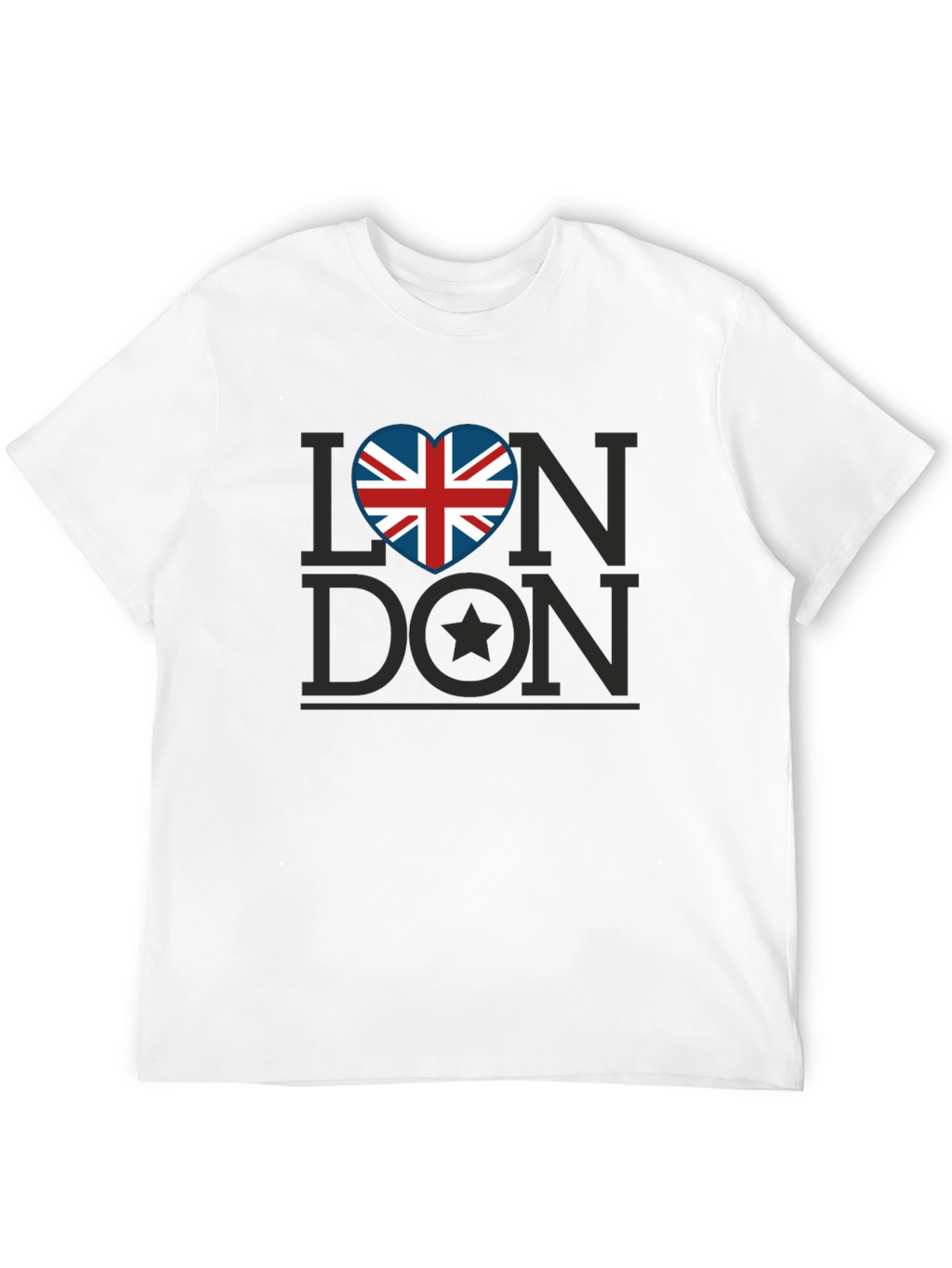 I Heart London Union Jack Graphic Tee