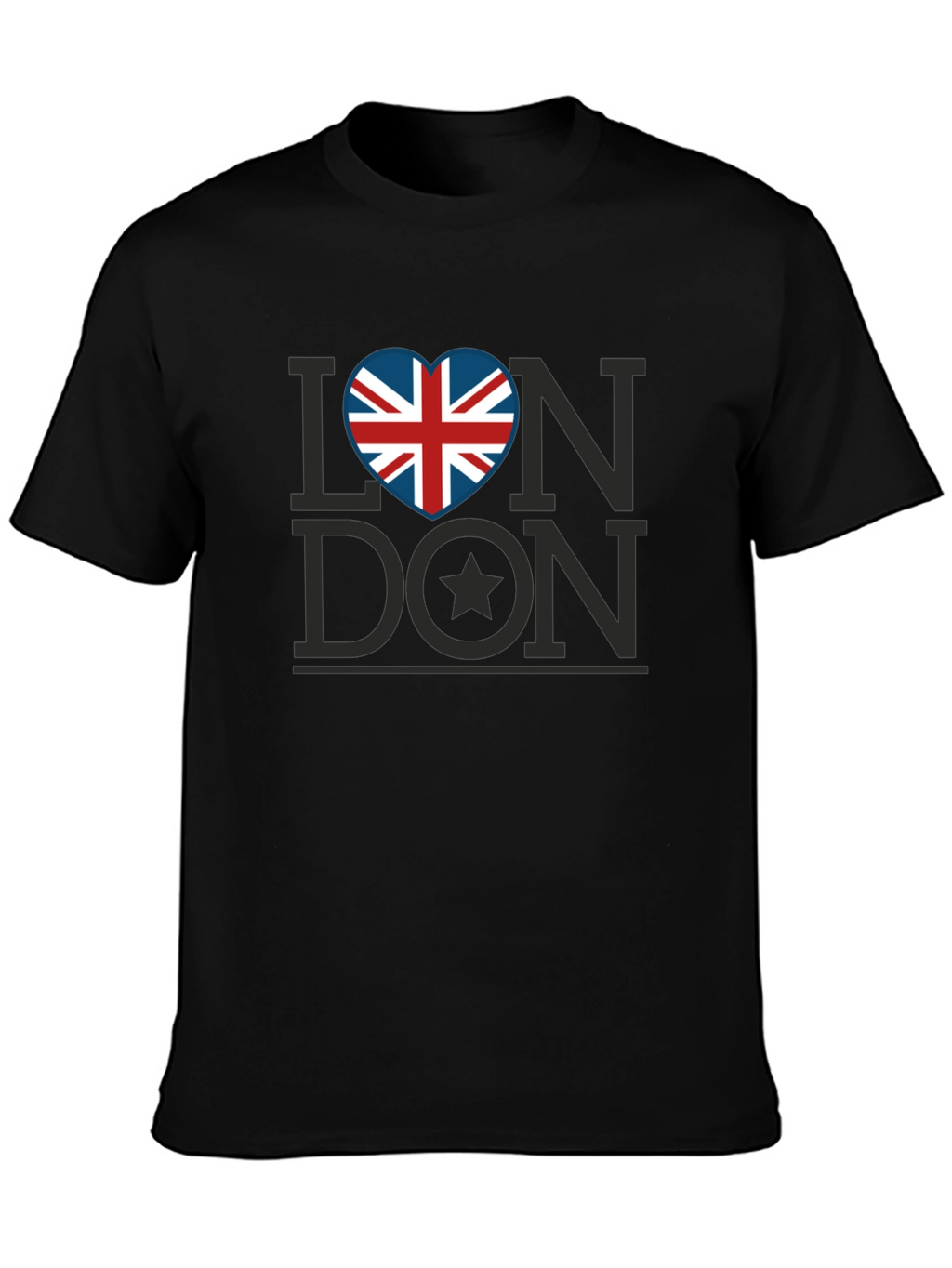 I Heart London Union Jack Graphic Tee