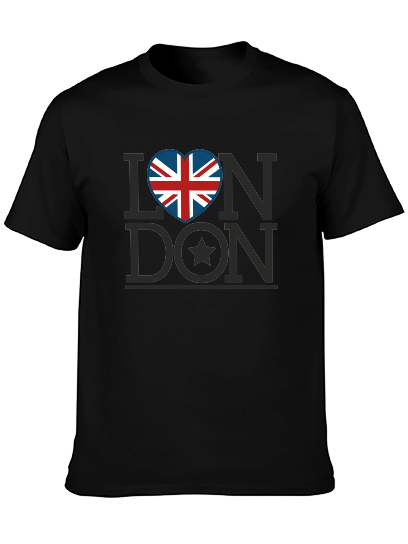I Heart London Union Jack Graphic Tee