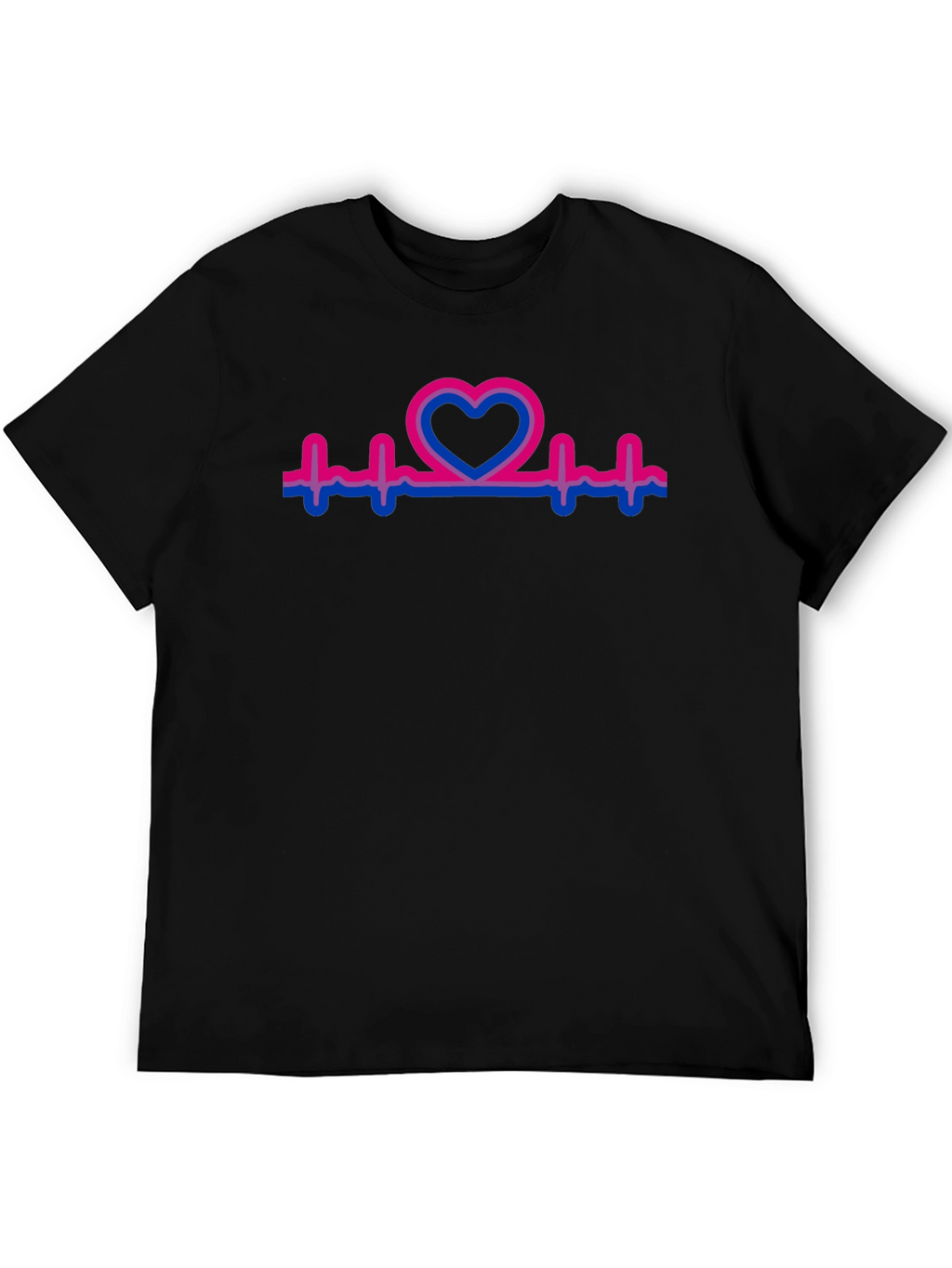 Bi Heartbeat Pride T-Shirt