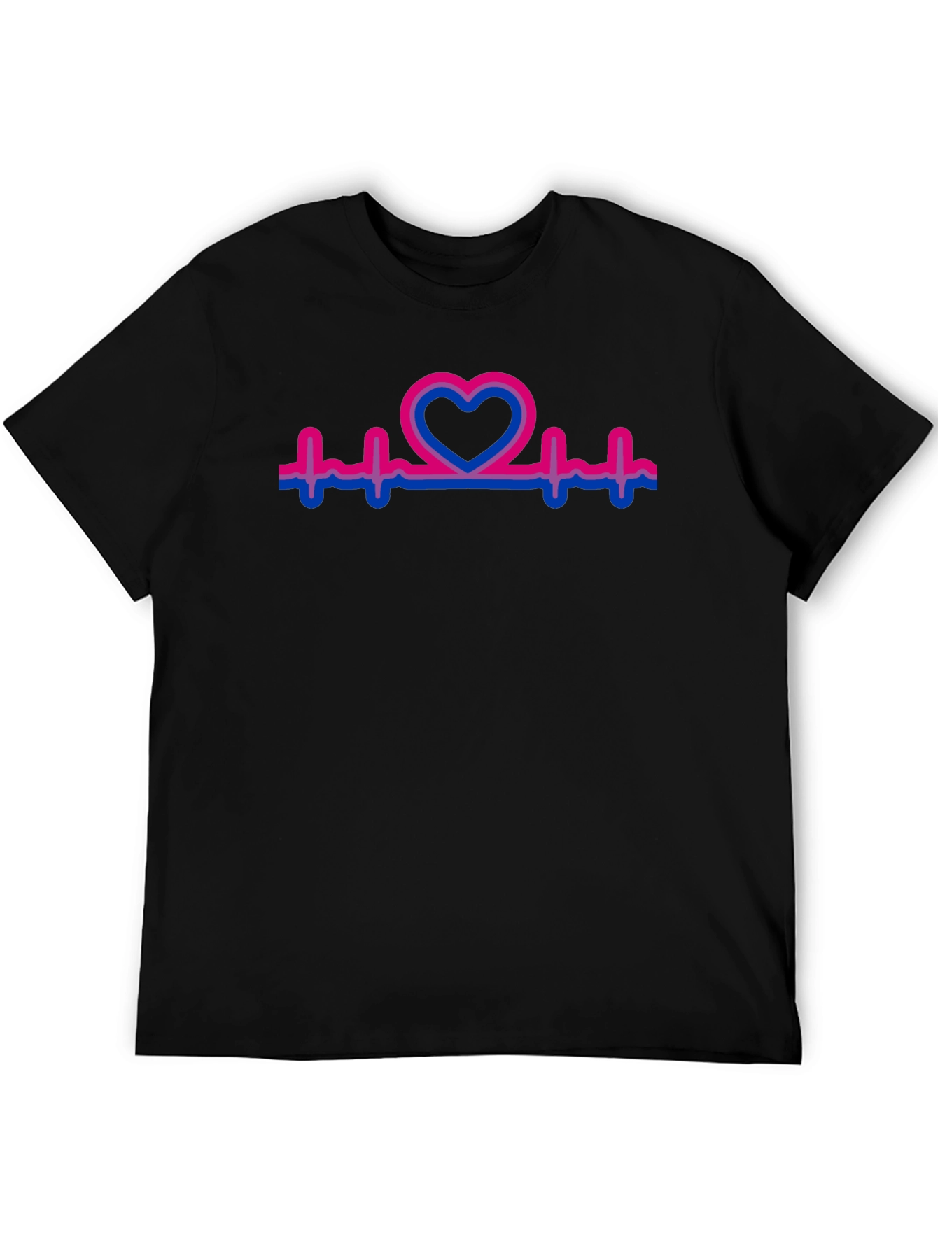 Bi Heartbeat Pride T-Shirt