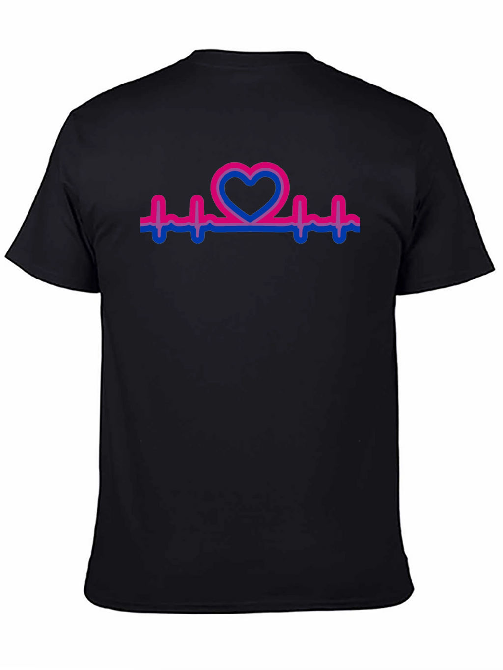 Bi Heartbeat Pride T-Shirt