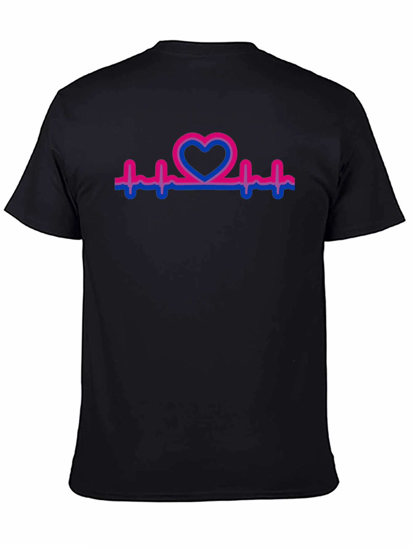 Bi Heartbeat Pride T-Shirt