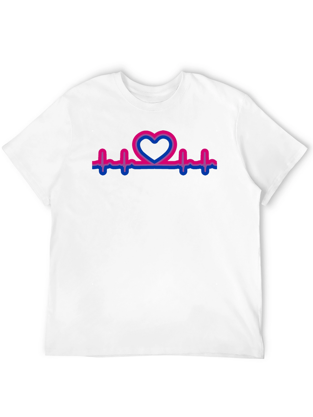 Bi Heartbeat Pride T-Shirt