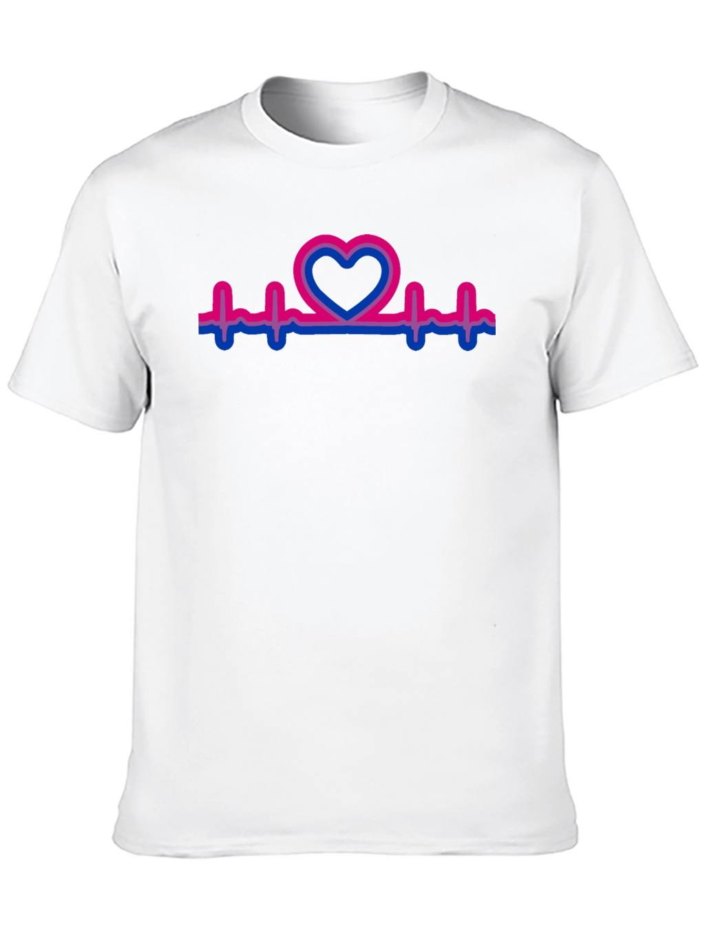 Bi Heartbeat Pride T-Shirt