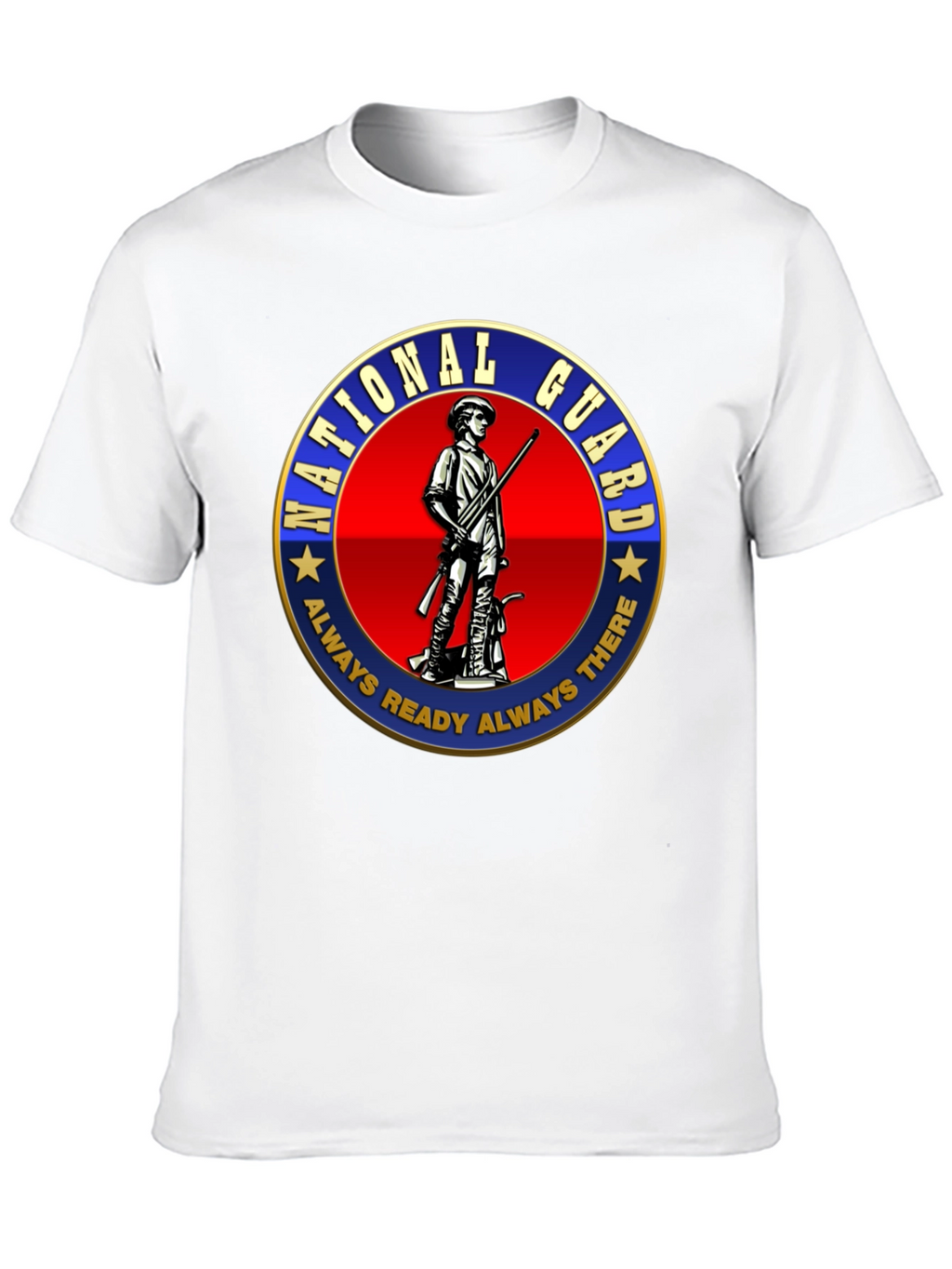 National Guard Patriotic T-Shirt