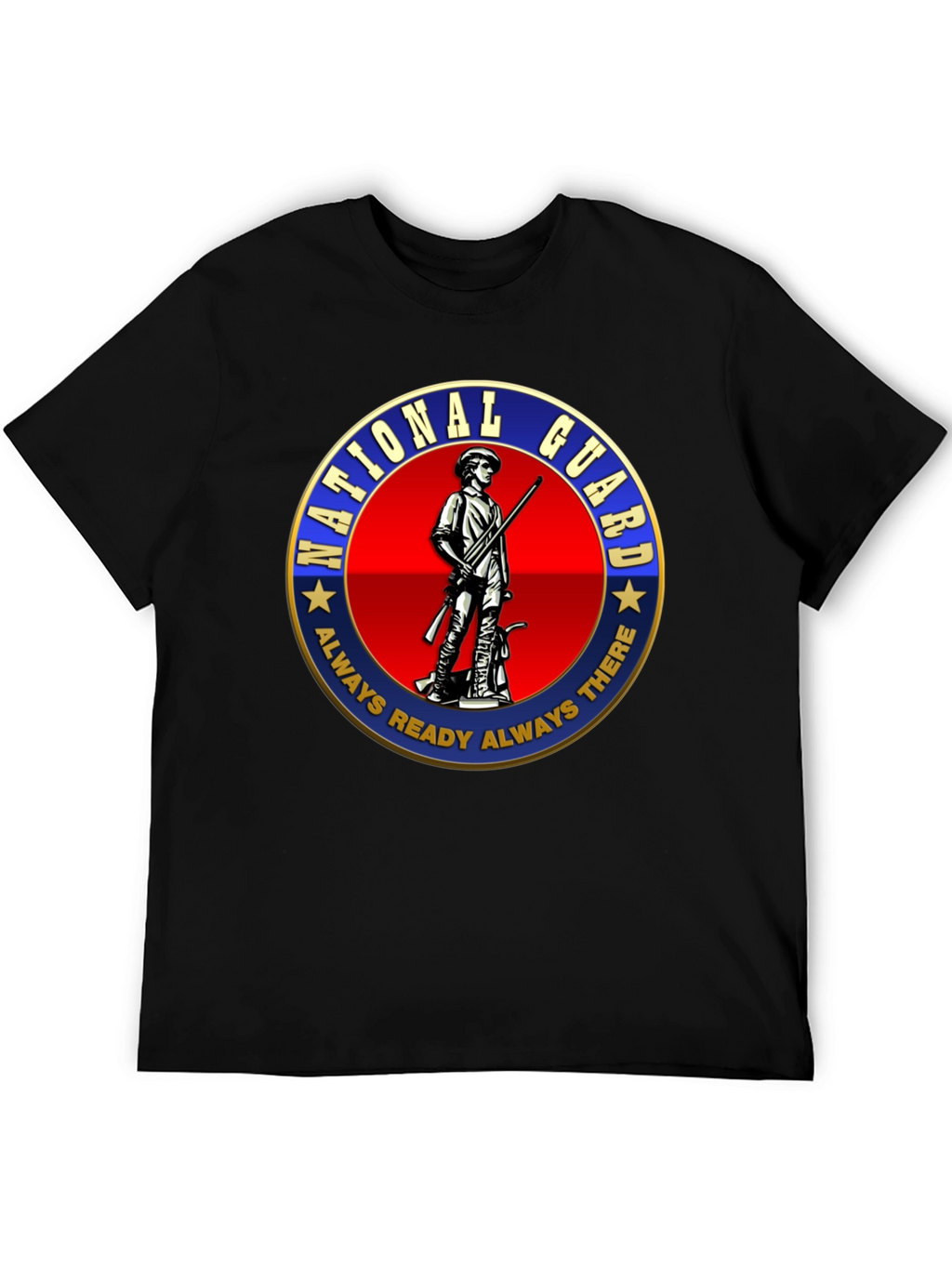 National Guard Patriotic T-Shirt