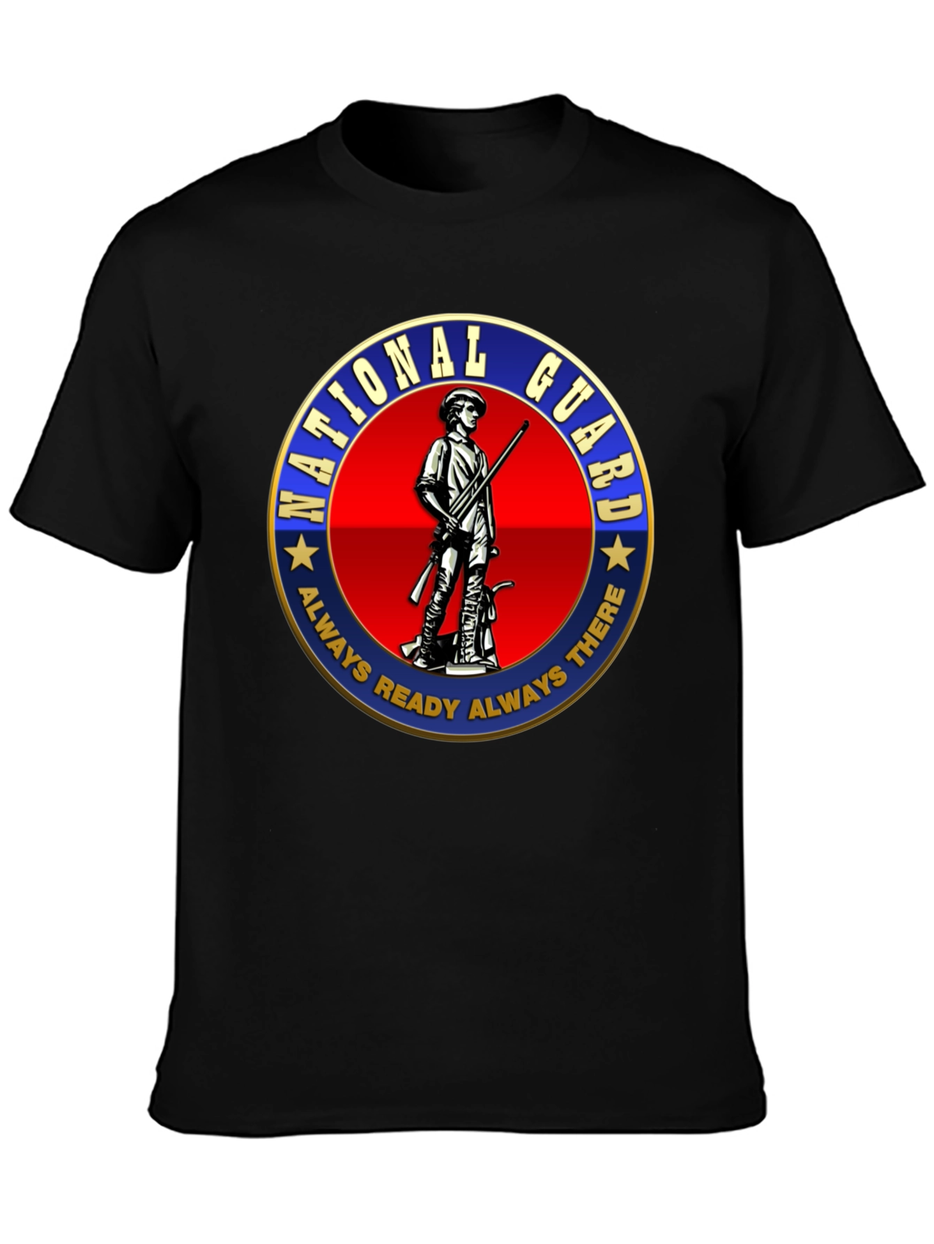 National Guard Patriotic T-Shirt