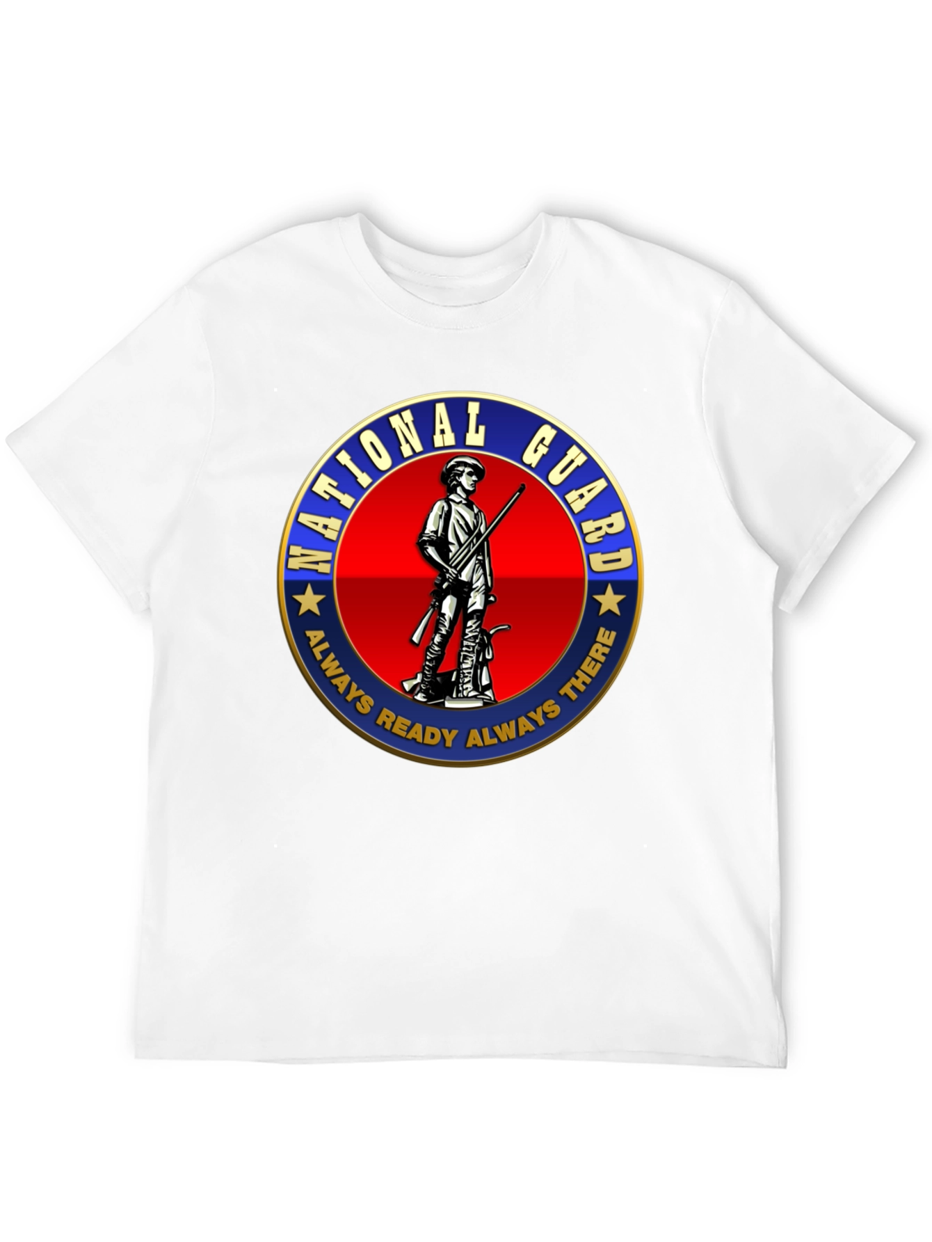 National Guard Patriotic T-Shirt