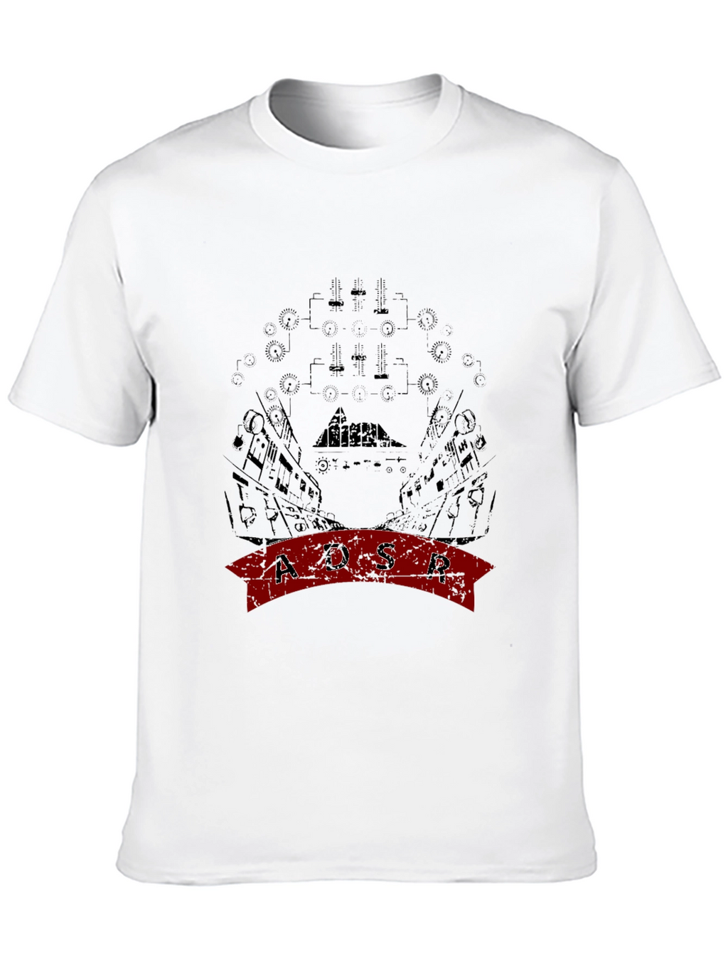 ADSR Graphic Black T-Shirt