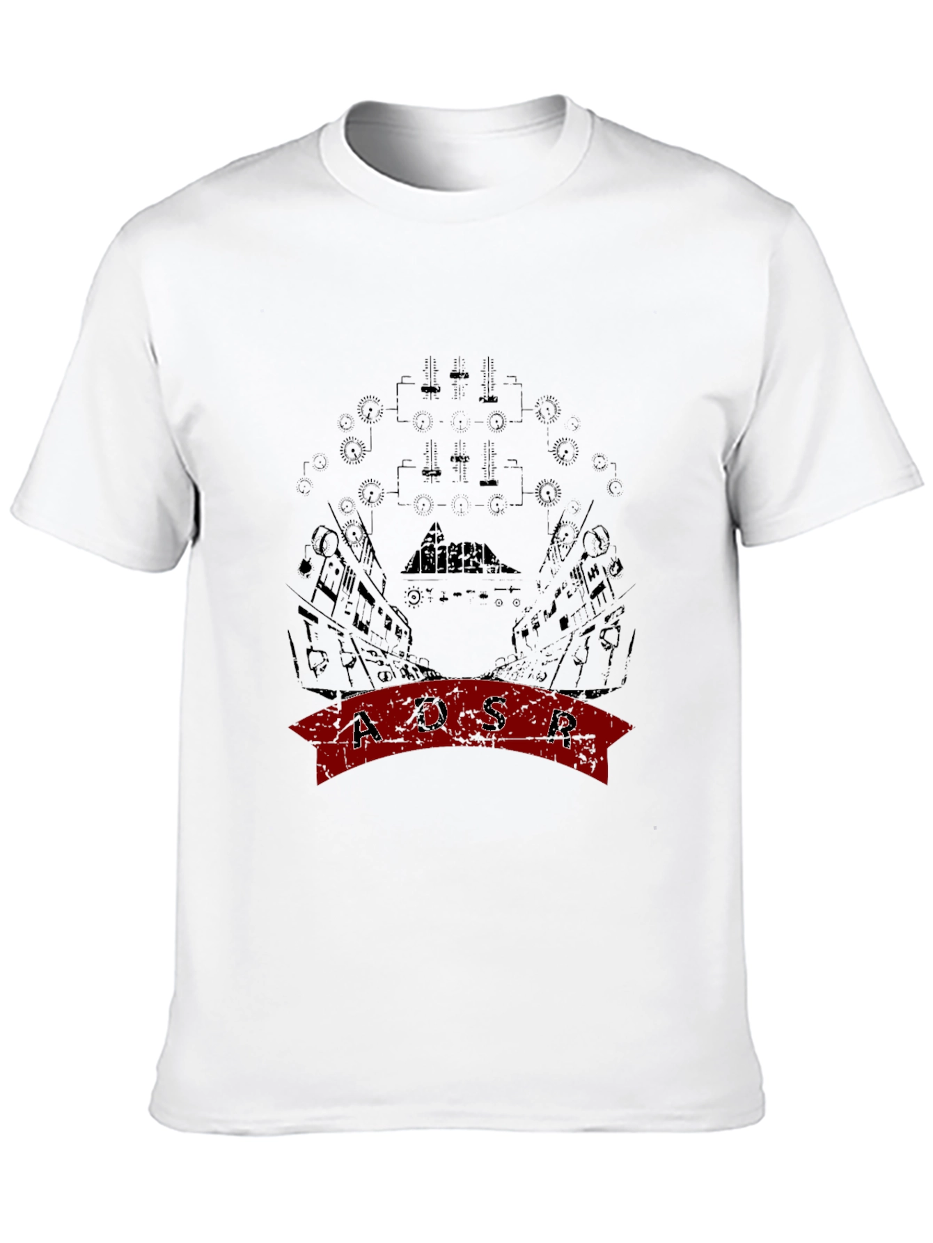 ADSR Graphic Black T-Shirt