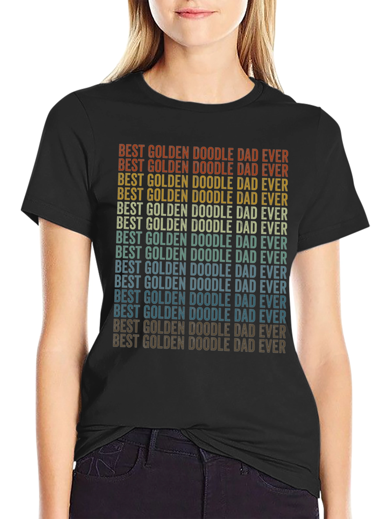 Best Golden Doodle Dad Ever T-Shirt
