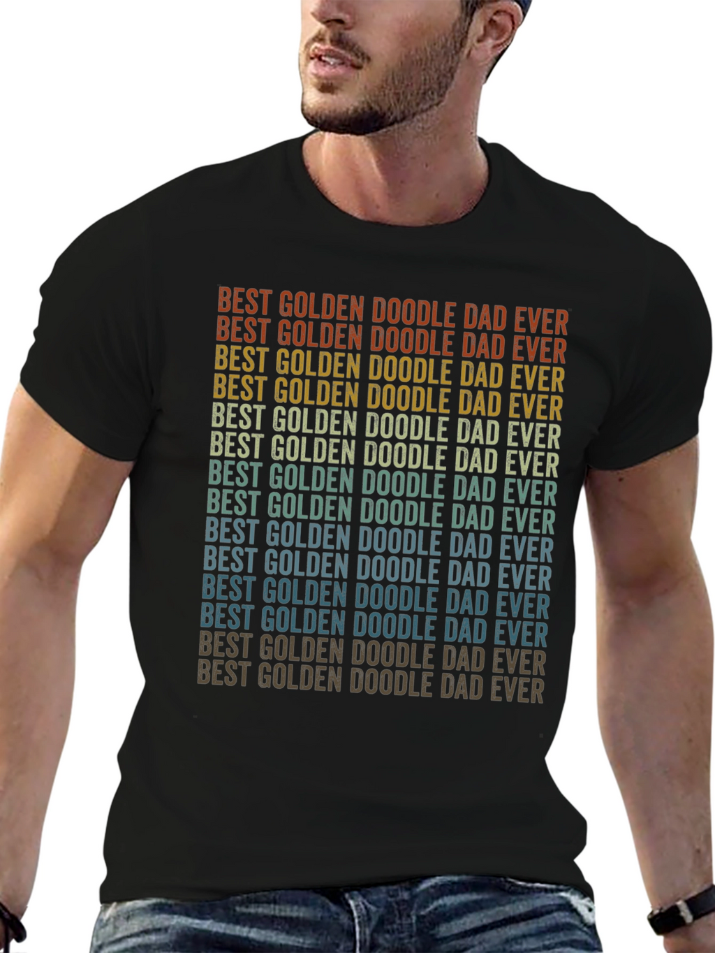 Best Golden Doodle Dad Ever T-Shirt