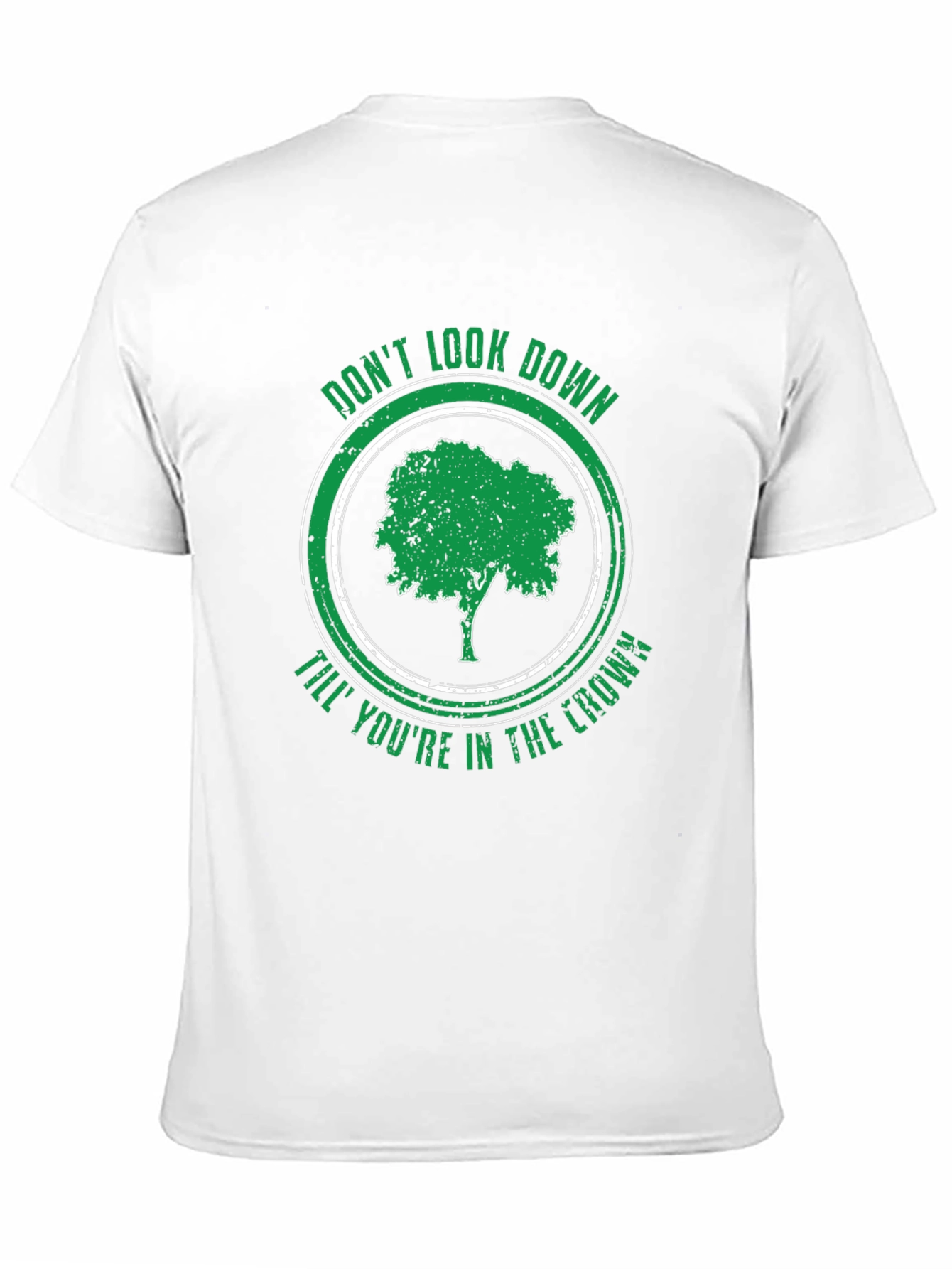 Dont Look Down Tree Graphic T-Shirt