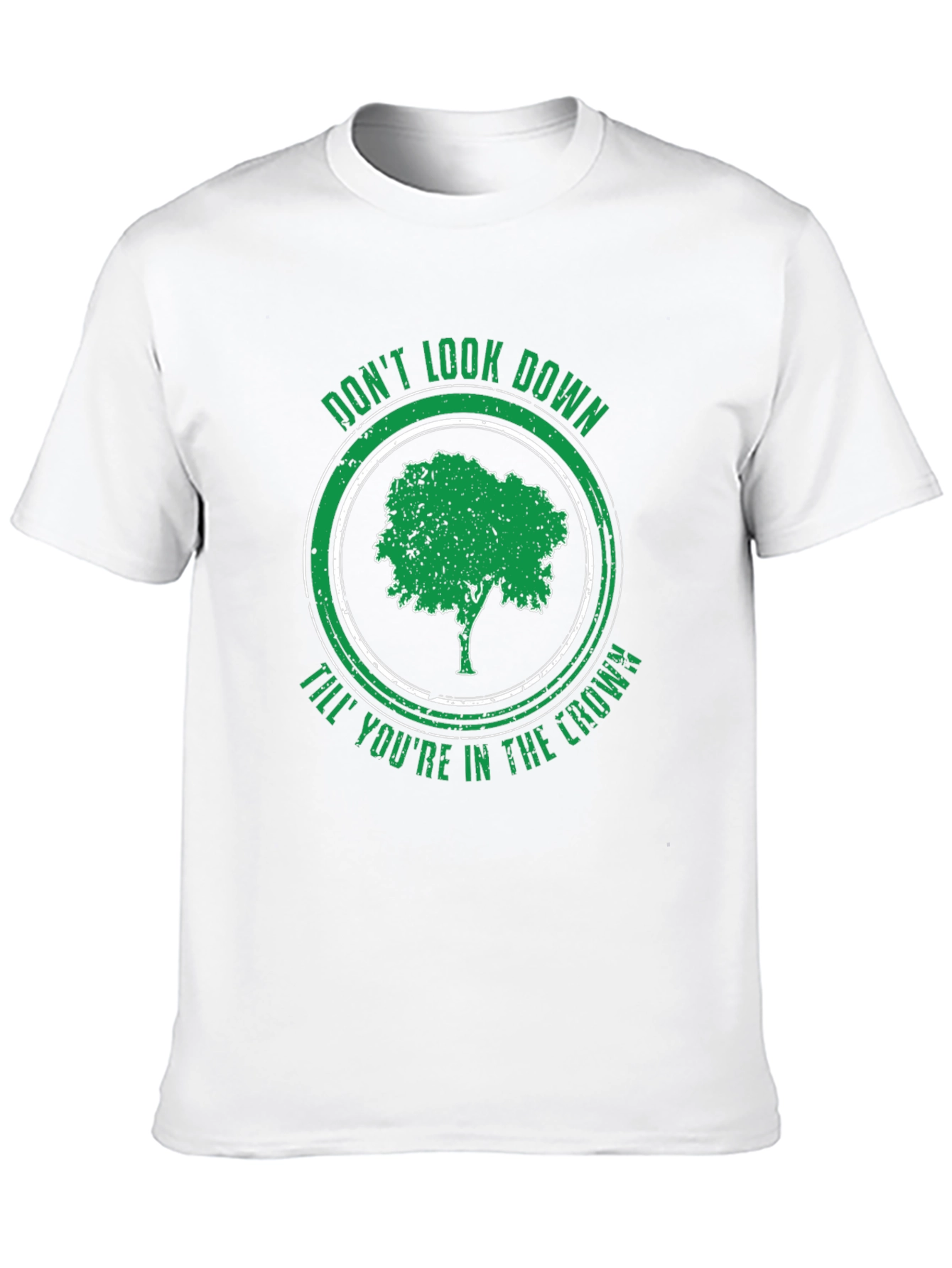 Dont Look Down Tree Graphic T-Shirt
