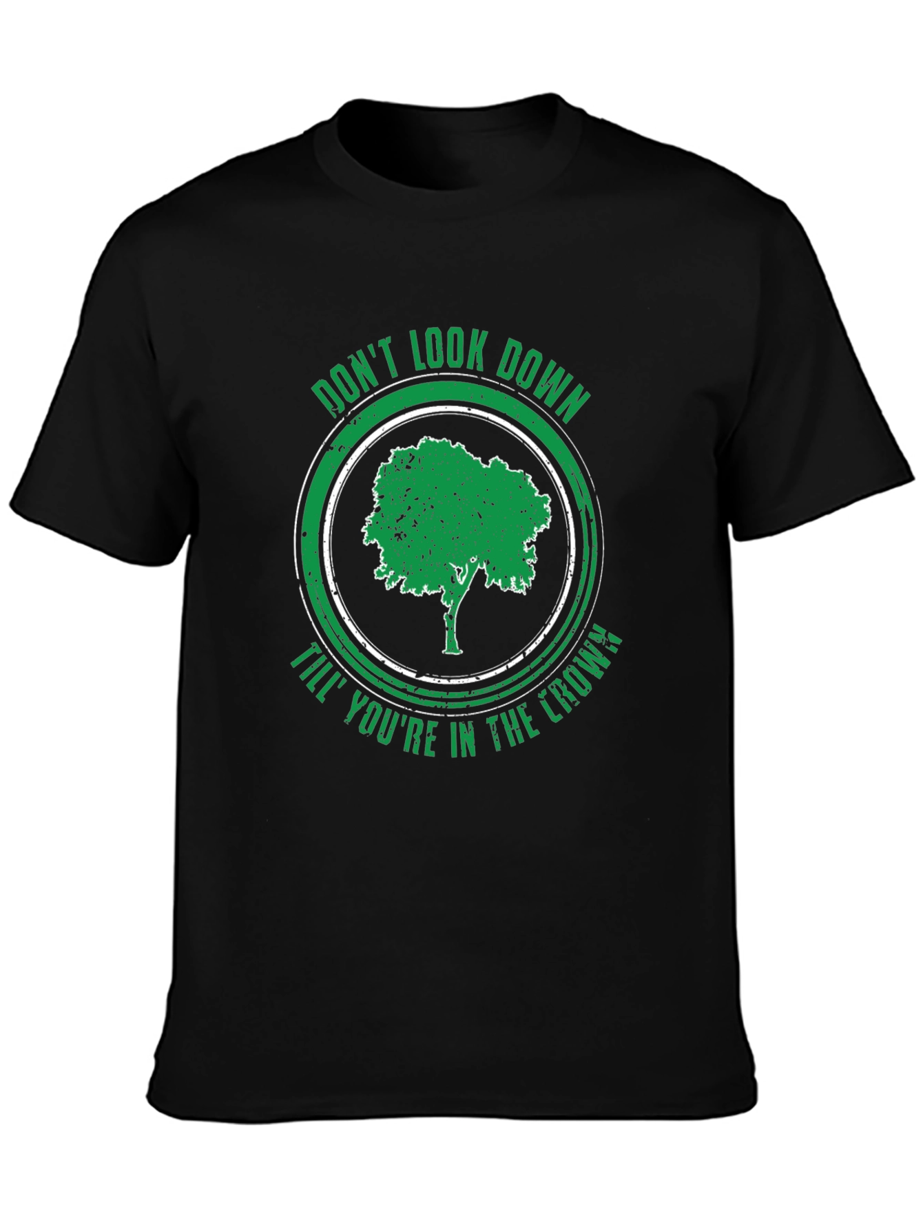 Dont Look Down Tree Graphic T-Shirt