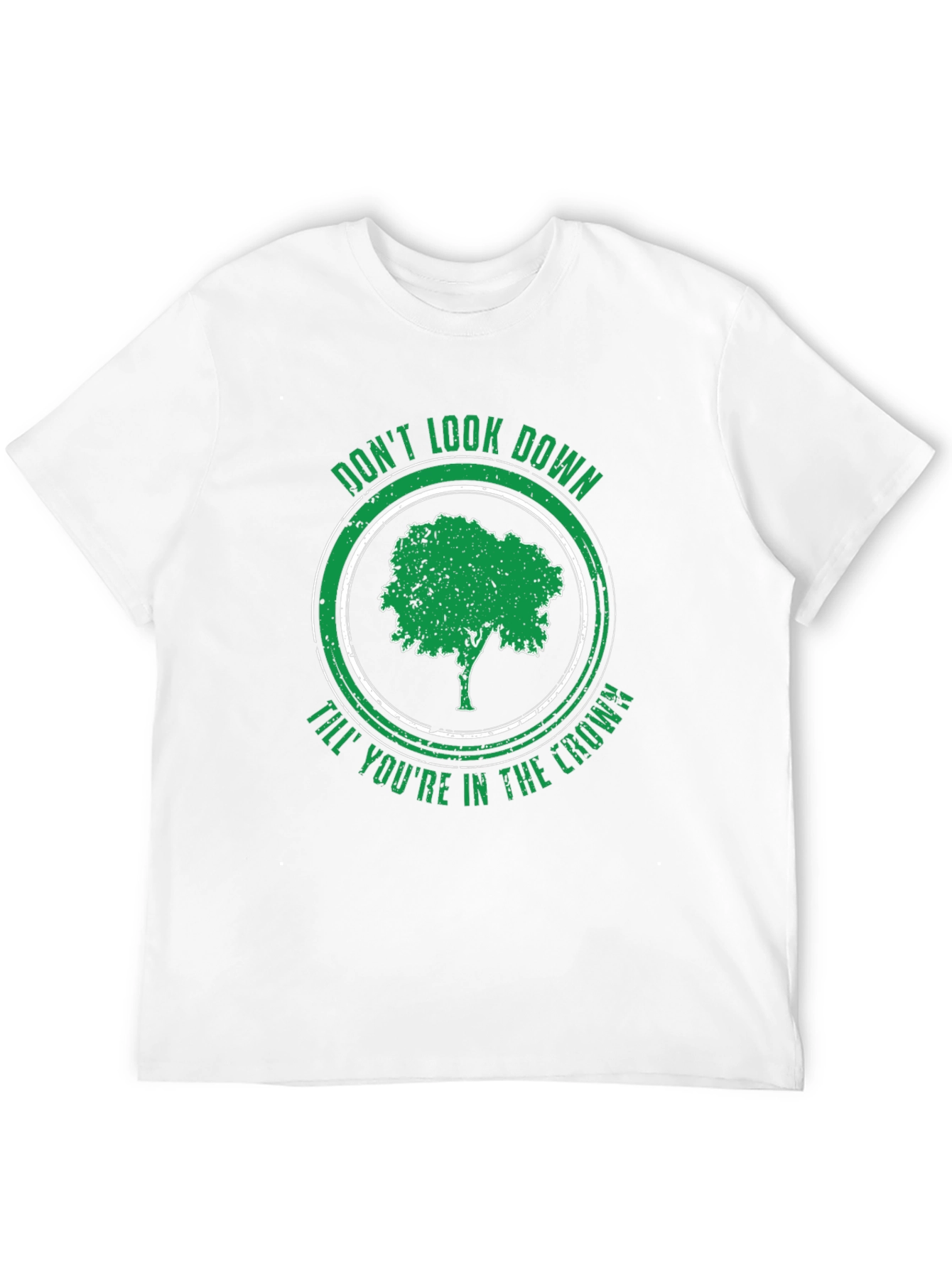 Dont Look Down Tree Graphic T-Shirt