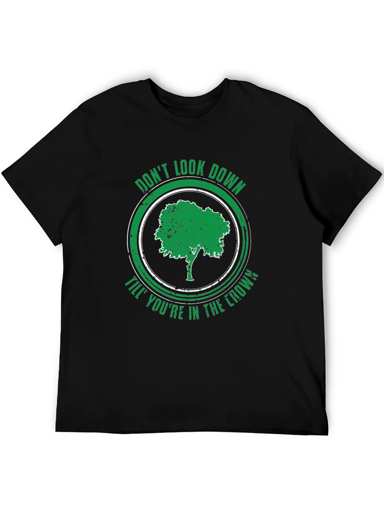 Dont Look Down Tree Graphic T-Shirt