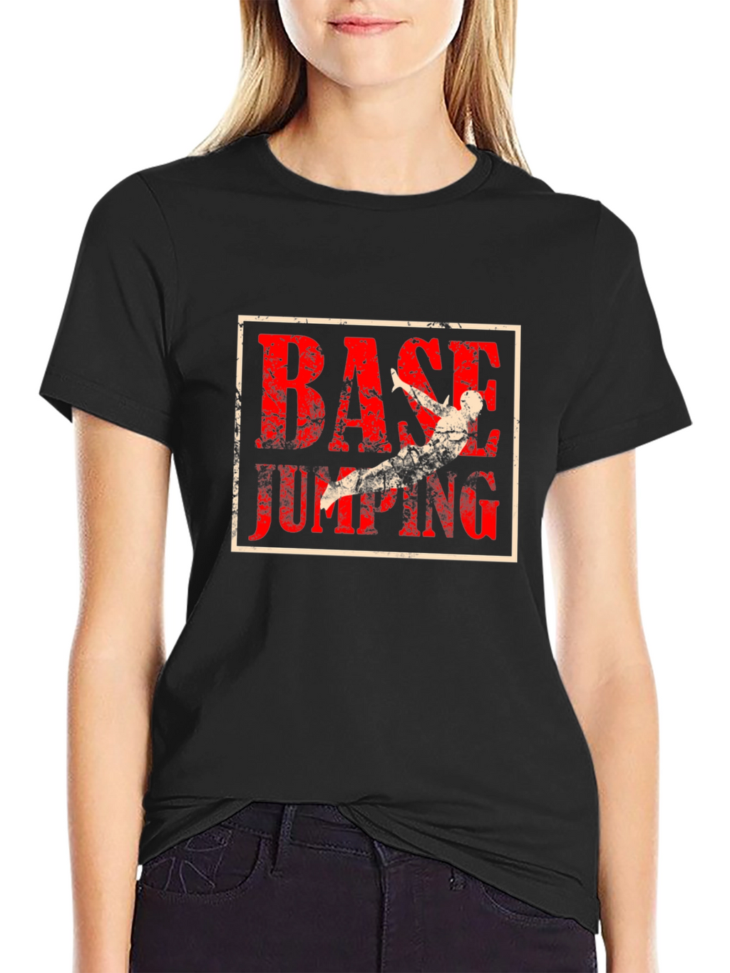 Base Jumping Graphic T-Shirt - Adventure Tee