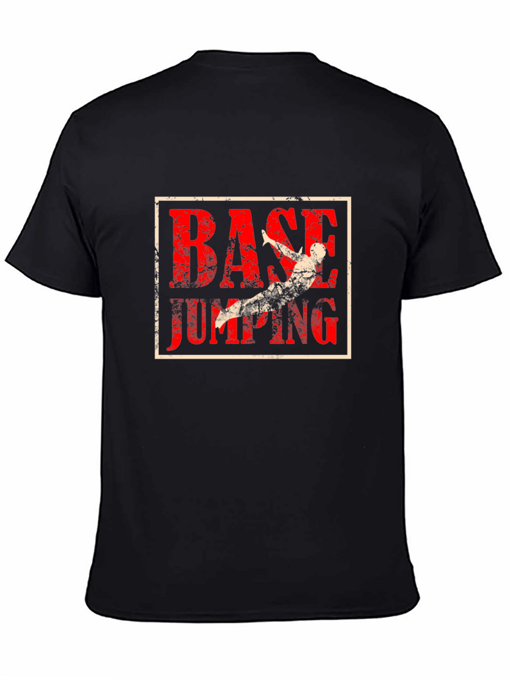 Base Jumping Graphic T-Shirt - Adventure Tee
