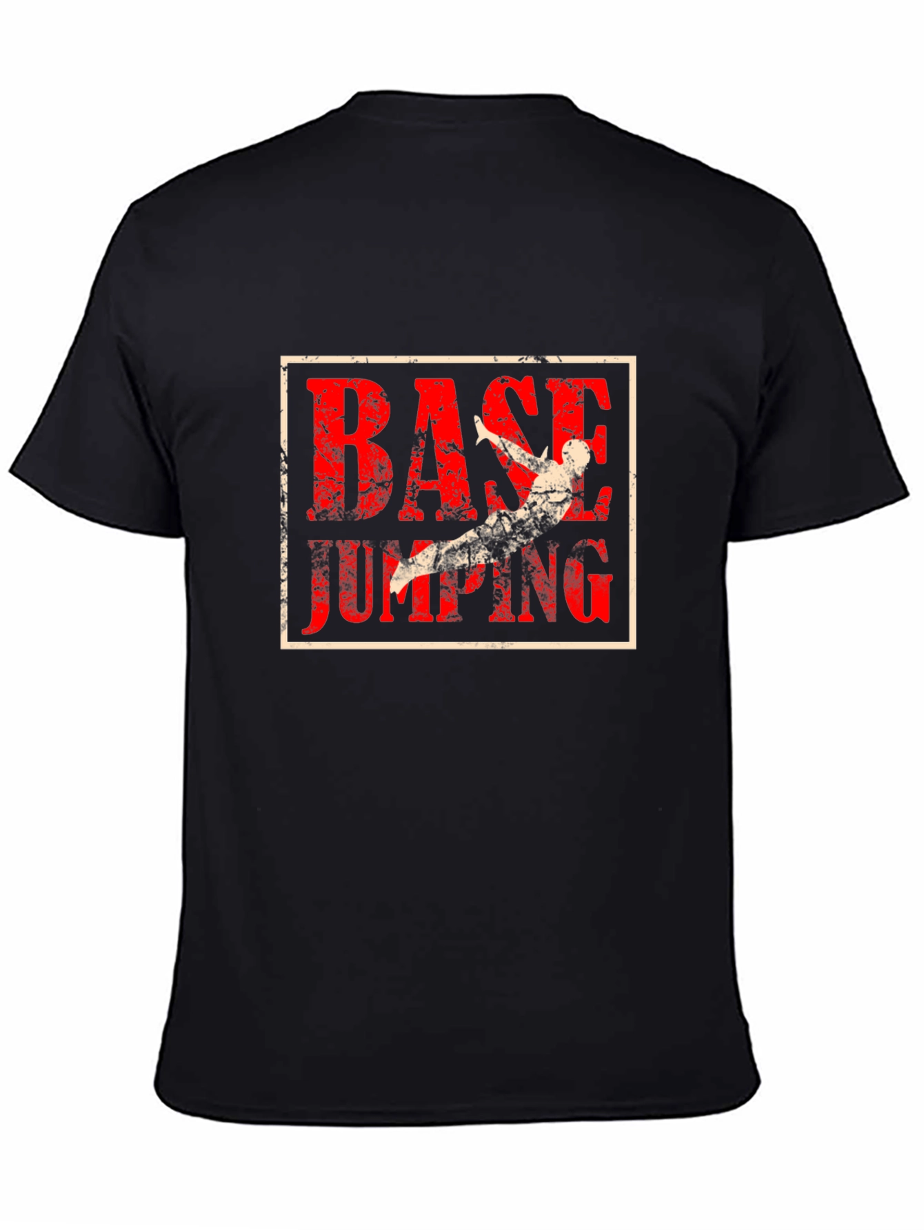Base Jumping Graphic T-Shirt - Adventure Tee