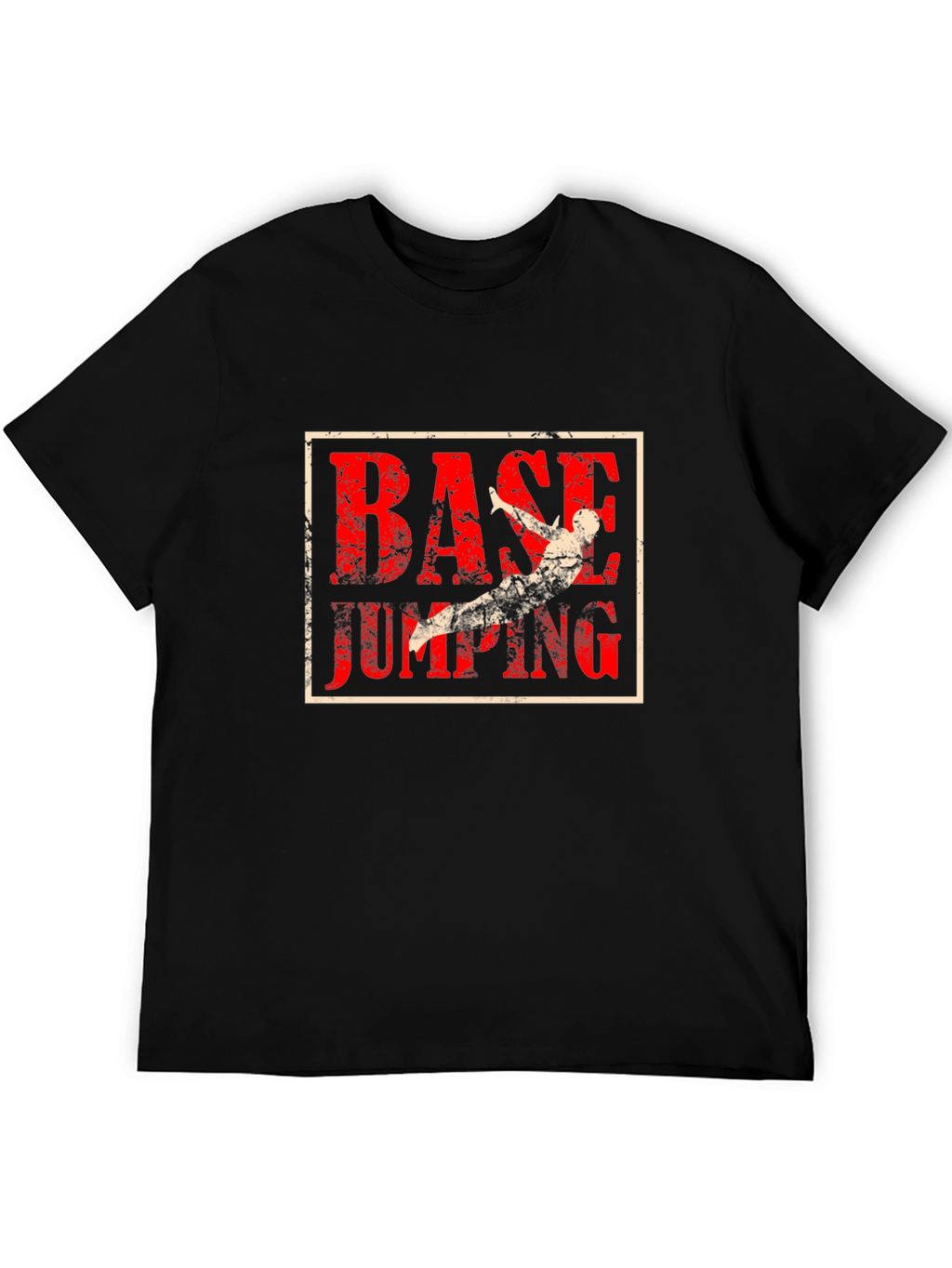 Base Jumping Graphic T-Shirt - Adventure Tee