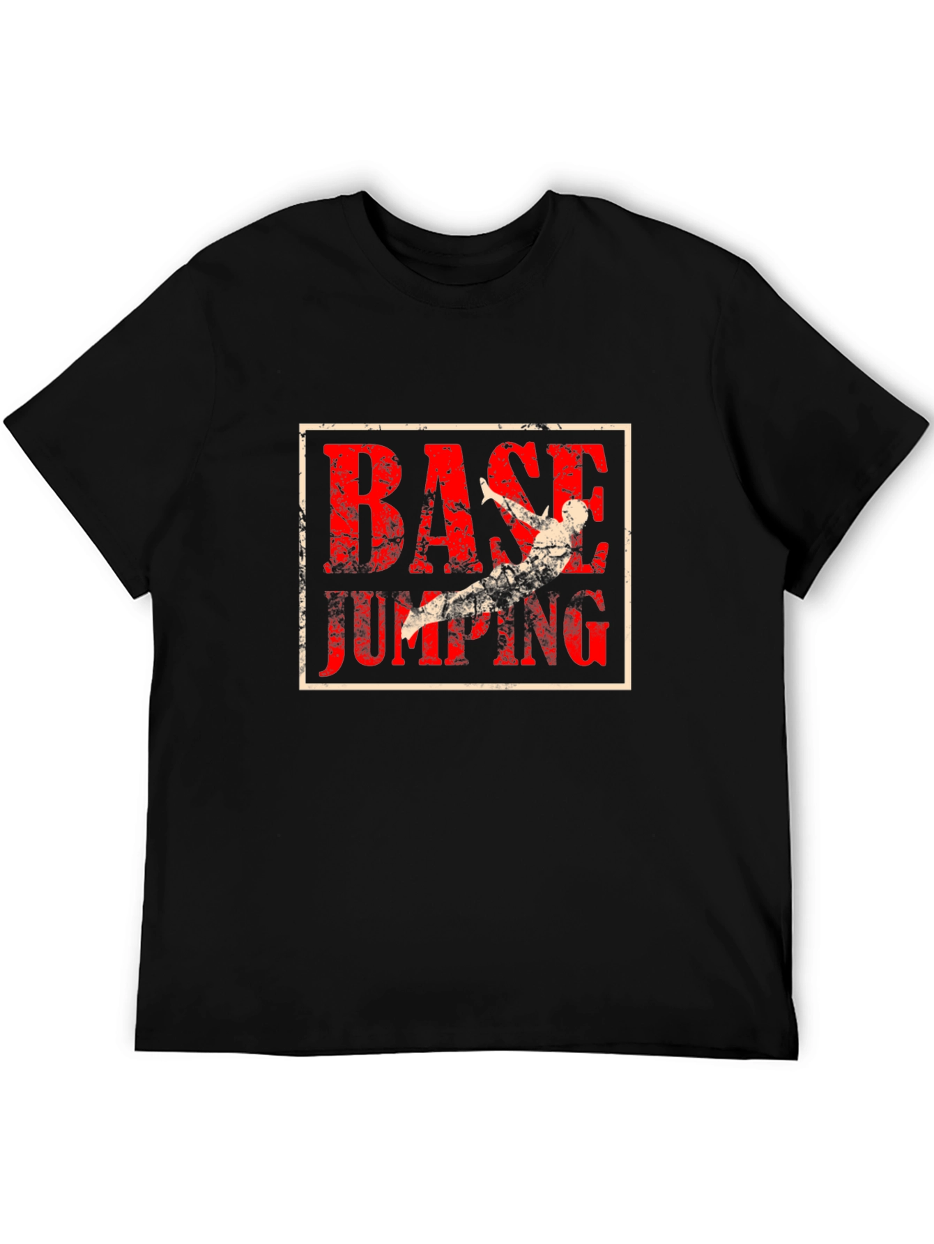 Base Jumping Graphic T-Shirt - Adventure Tee