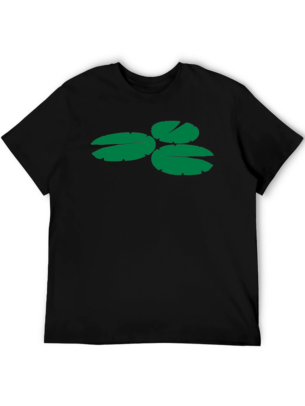 Lily Pad Graphic Tee - Black Casual Shirt