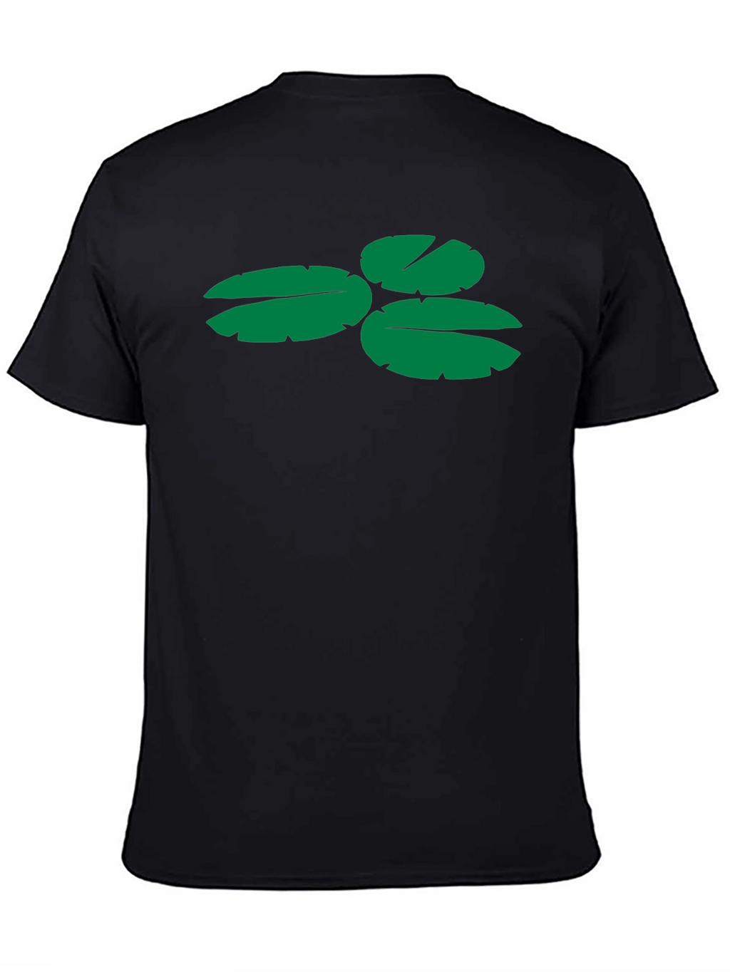 Lily Pad Graphic Tee - Black Casual Shirt