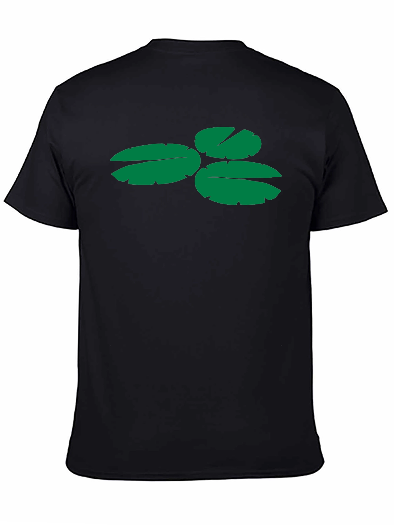 Lily Pad Graphic Tee - Black Casual Shirt