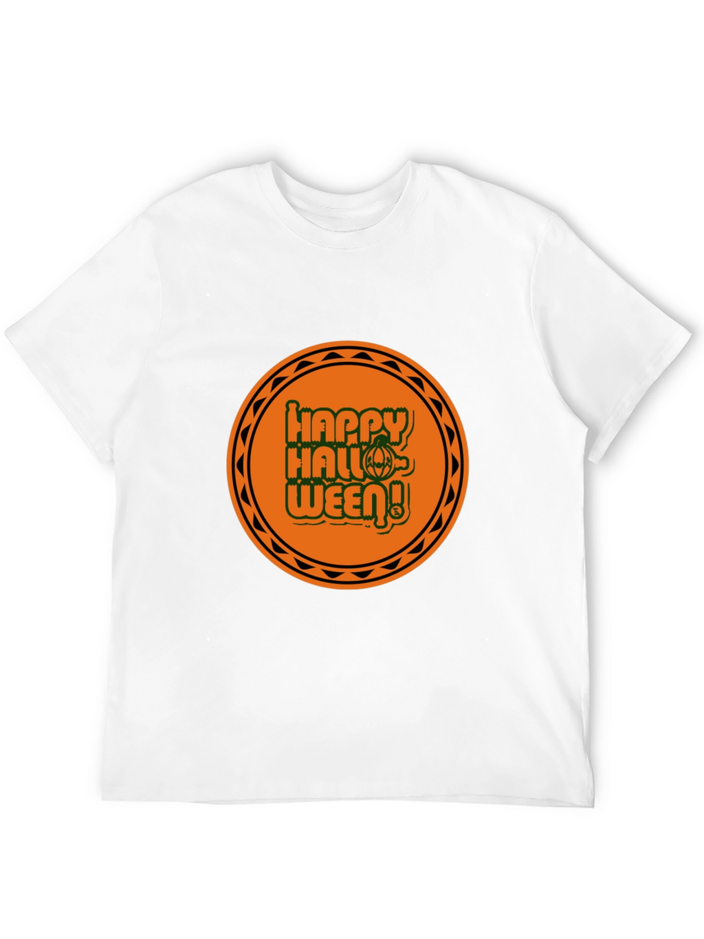 Happy Halloween T-Shirt - Black