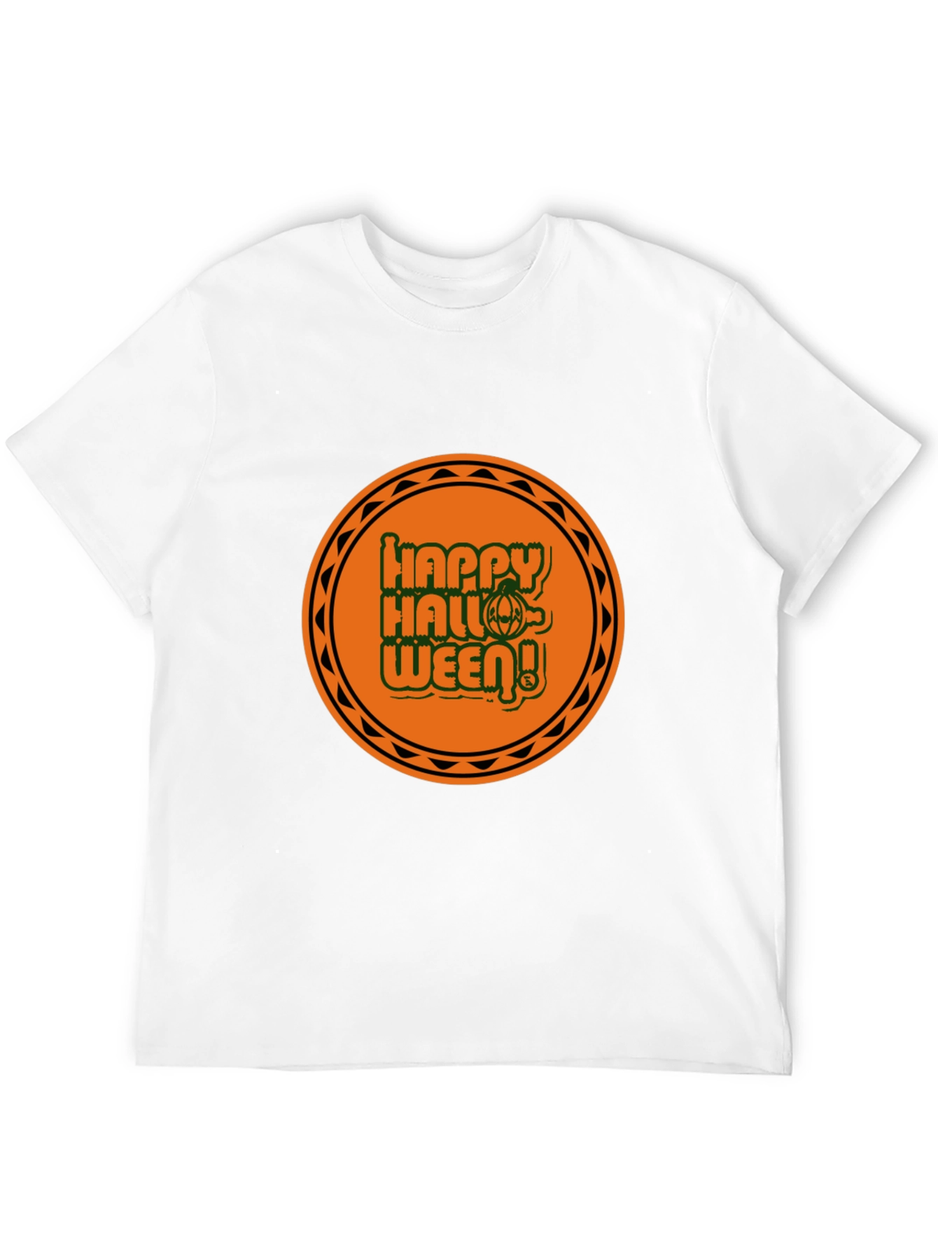 Happy Halloween T-Shirt - Black