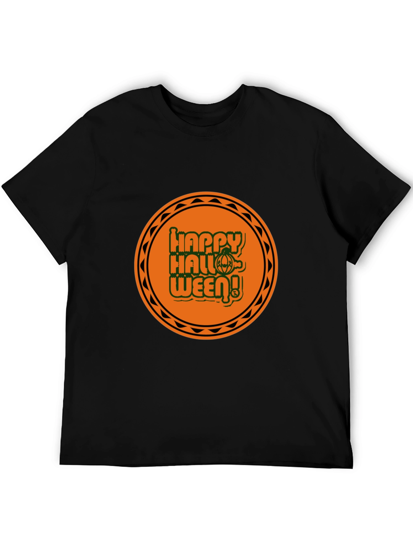 Happy Halloween T-Shirt - Black
