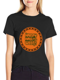 Happy Halloween T-Shirt - Black