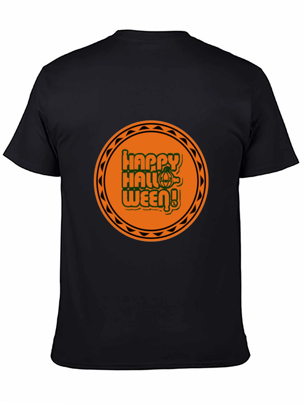 Happy Halloween T-Shirt - Black