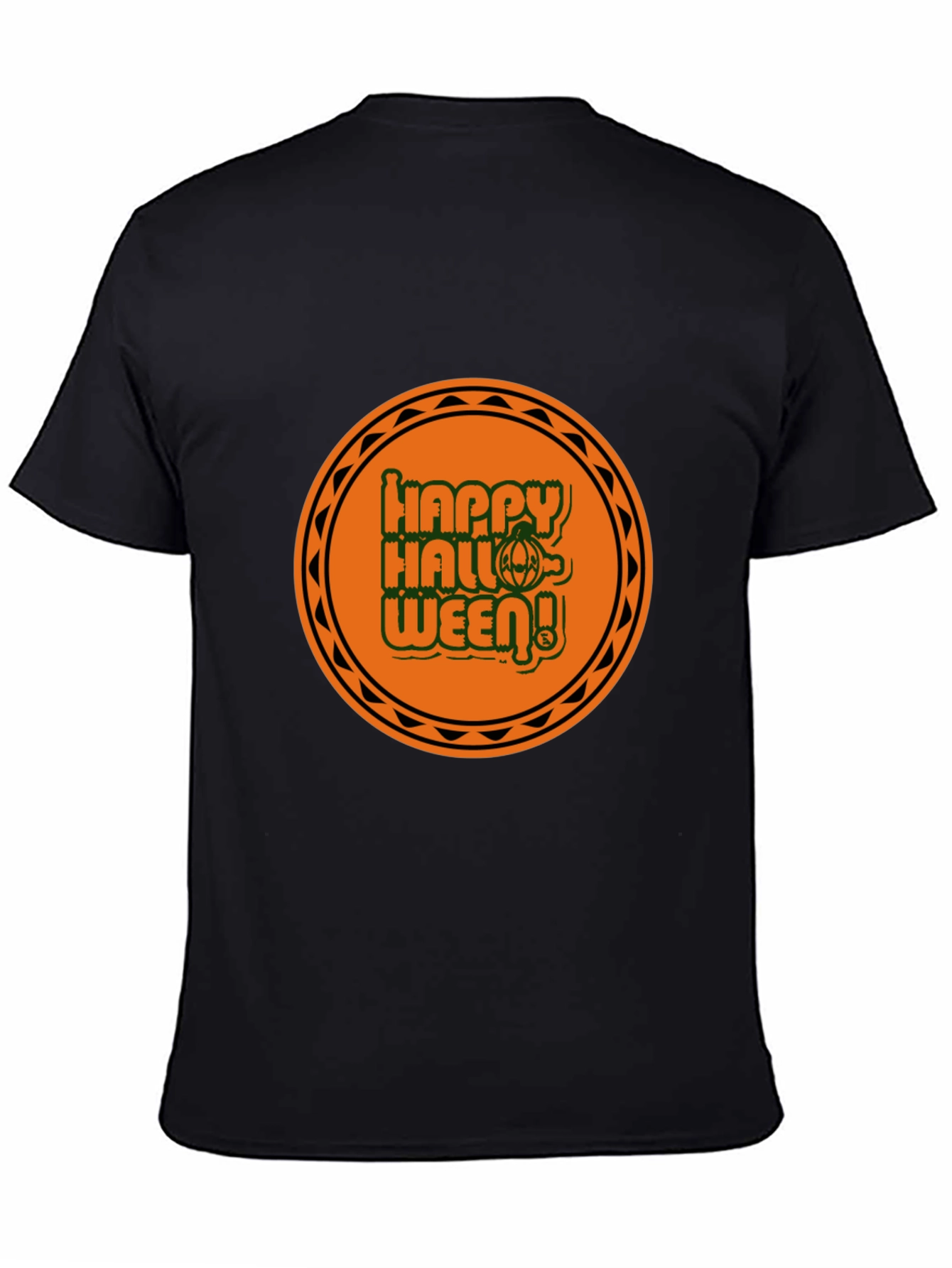 Happy Halloween T-Shirt - Black