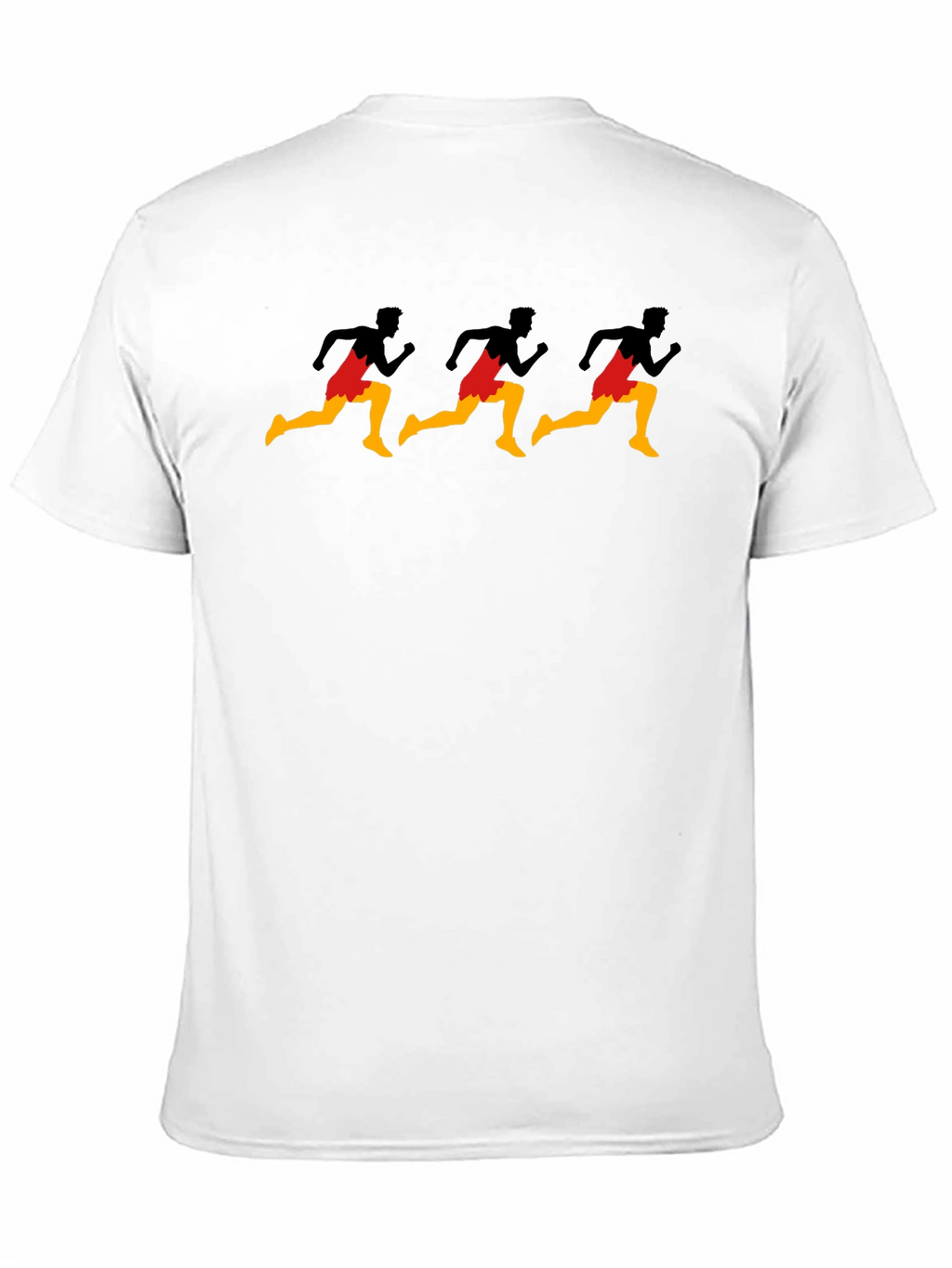 Runner Graphic Black T-Shirt