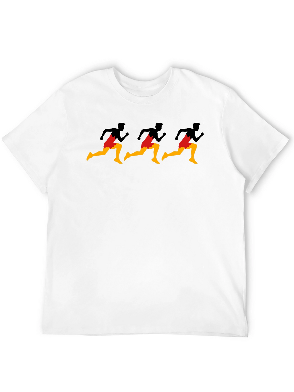 Runner Graphic Black T-Shirt