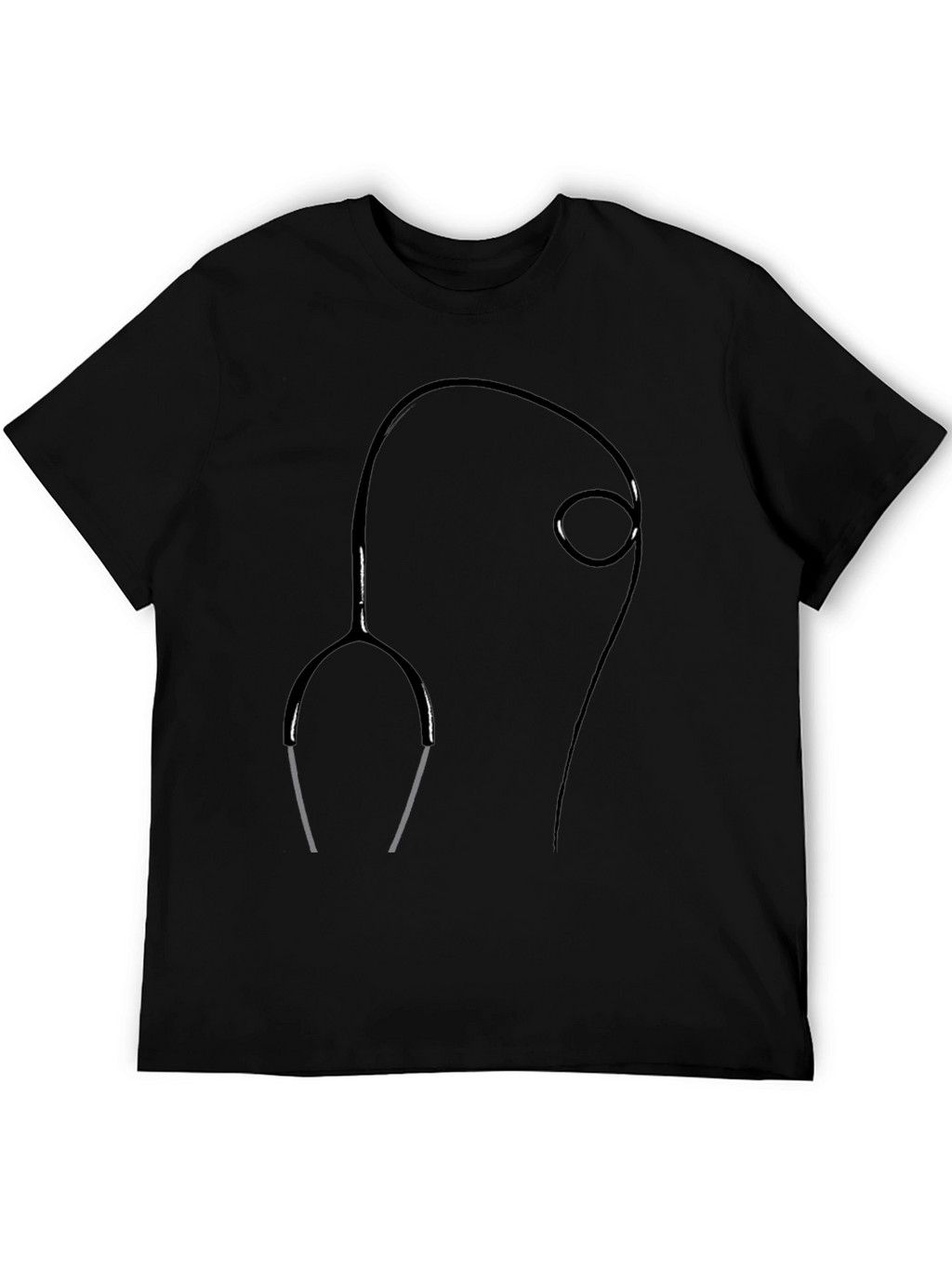 Doctor Stethoscope Graphic Tee - Medical Professional Shirt