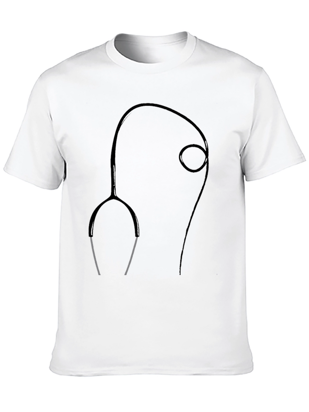 Doctor Stethoscope Graphic Tee - Medical Professional Shirt