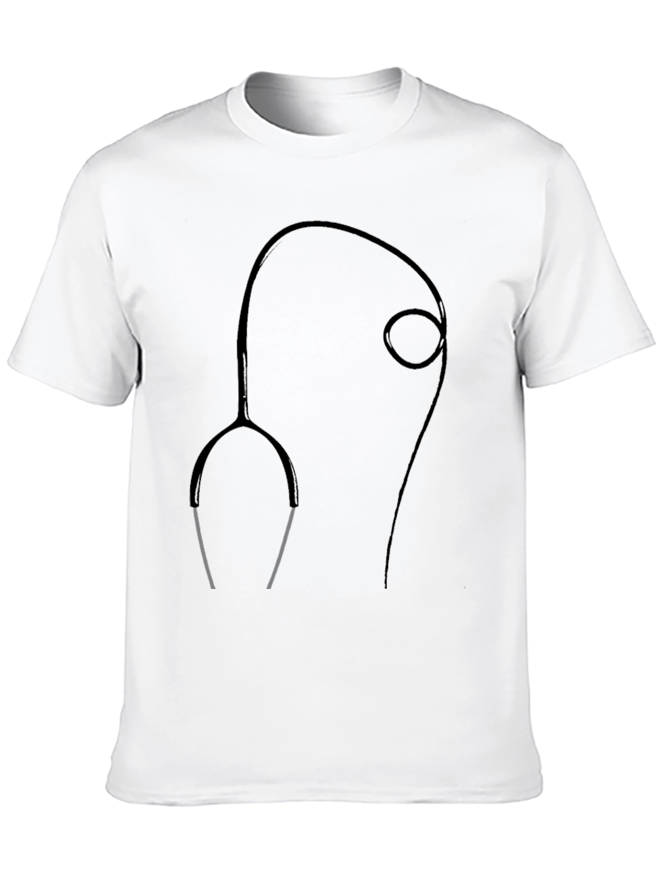 Doctor Stethoscope Graphic Tee - Medical Professional Shirt