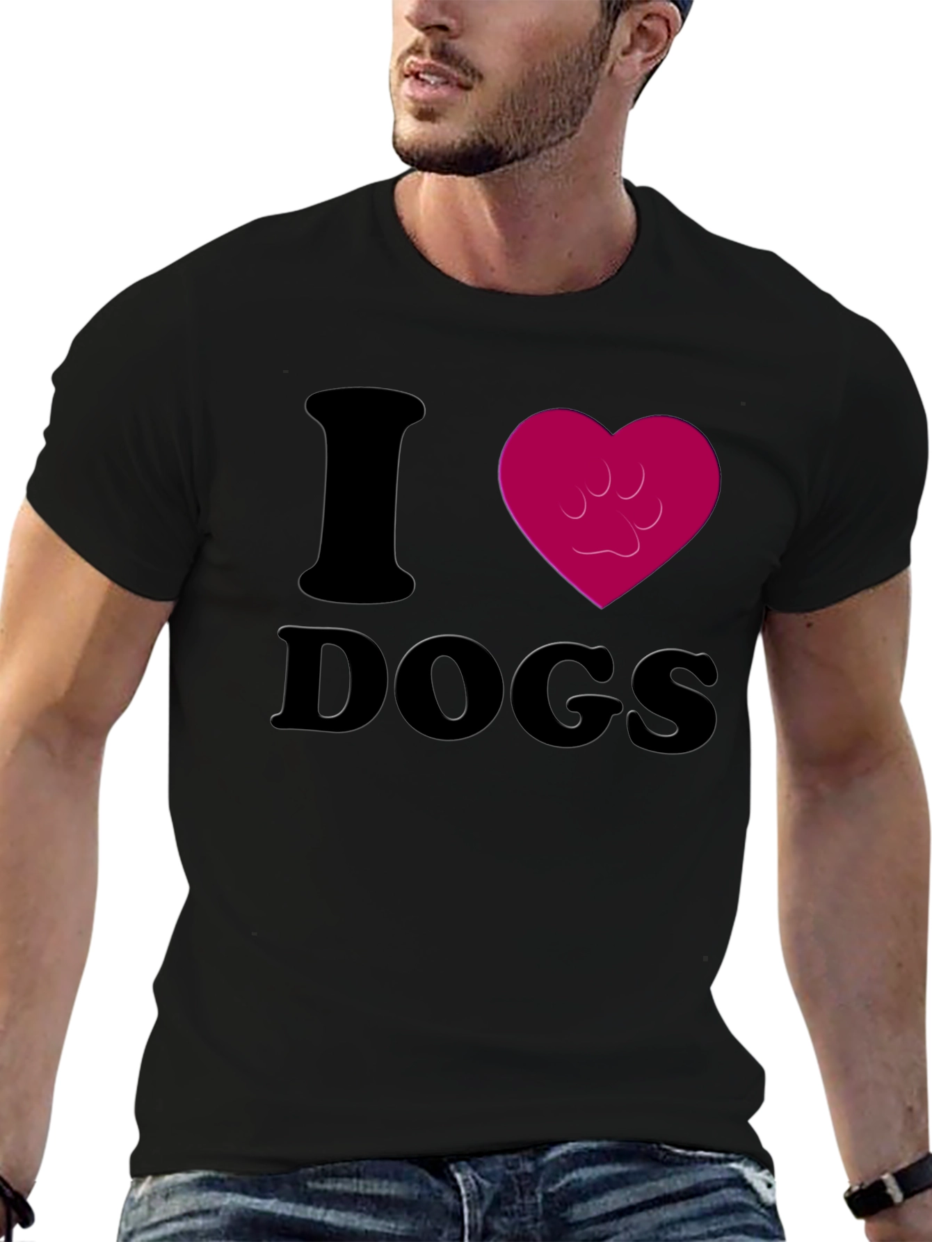 I Heart Dogs Graphic Tee